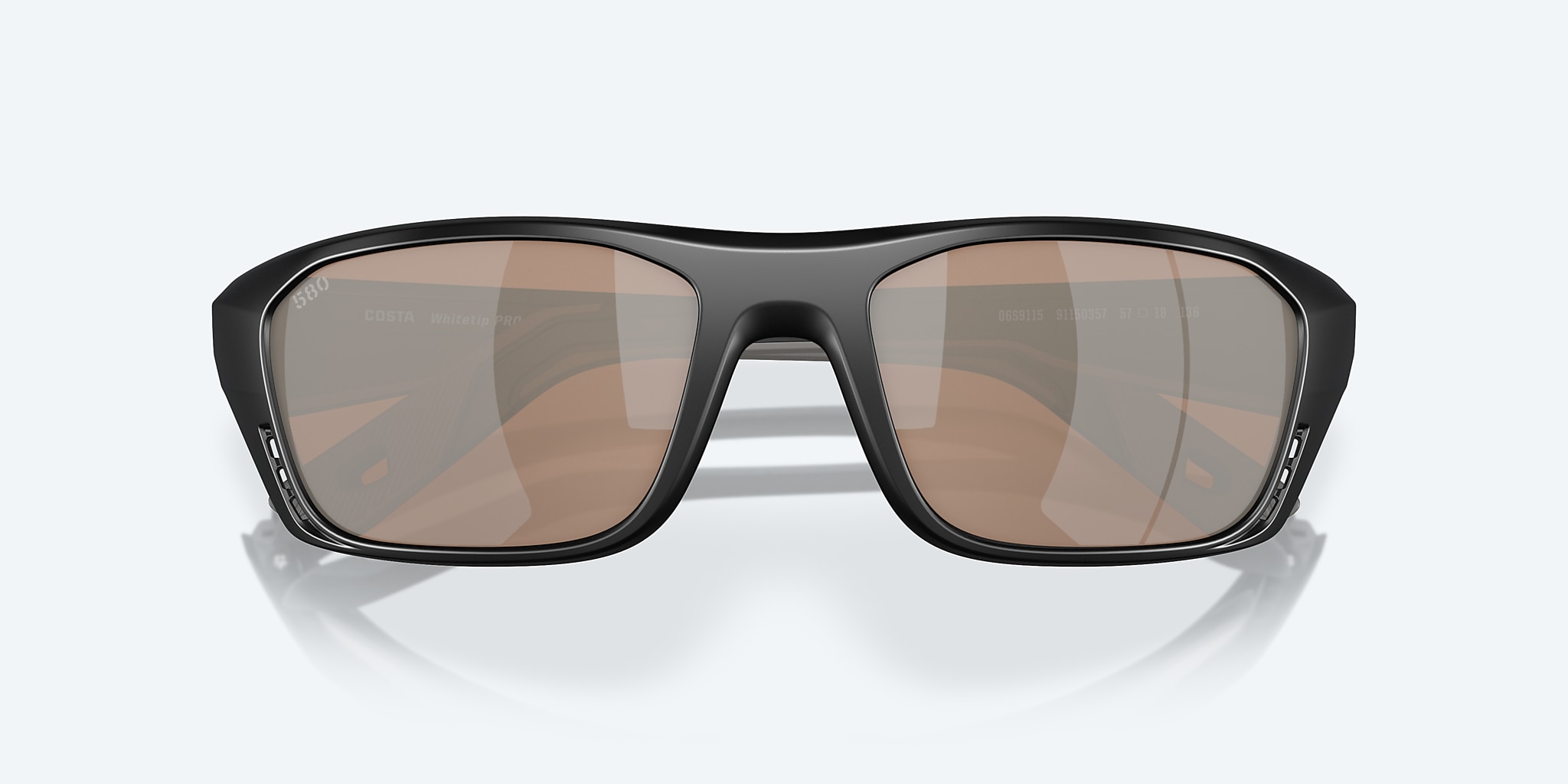 Lentes de Sol Costa Whitetip PRO M (57-18) con Cobre y Plateado Espejado lente y Negro Mate montura Imagen 5 de 7 Lentes de Sol Costa Whitetip PRO M (57-18) con Cobre y Plateado Espejado lente y Negro Mate montura Imagen 5 de 7