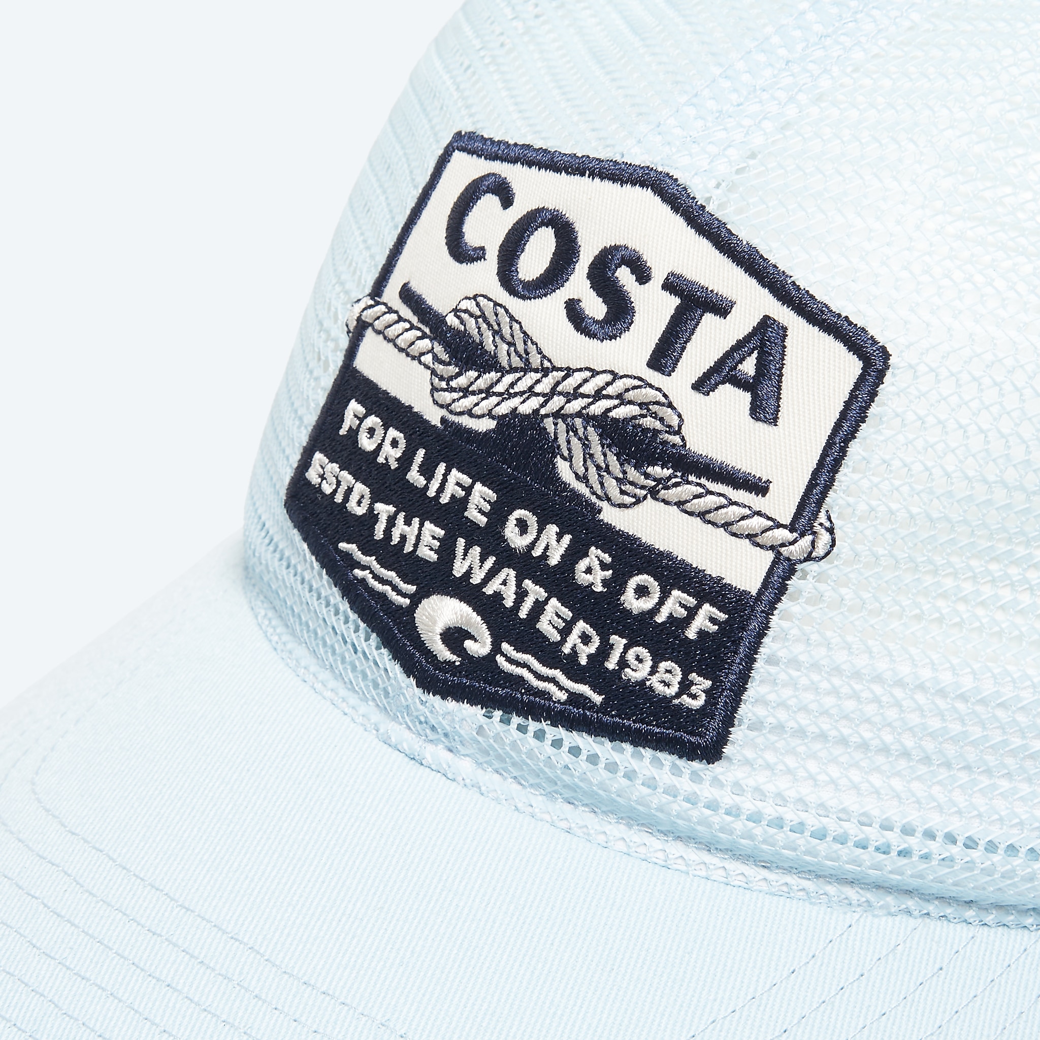 Accessories Bleu arctique Costa All Over Mesh Hat Image 3 de 3 Accessories Bleu arctique Costa All Over Mesh Hat Image 3 de 3