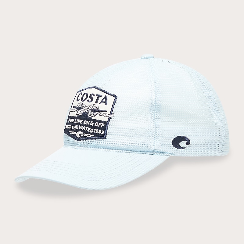 Arctic Blue Costa All Over Mesh Hat | Costa Del Mar®
