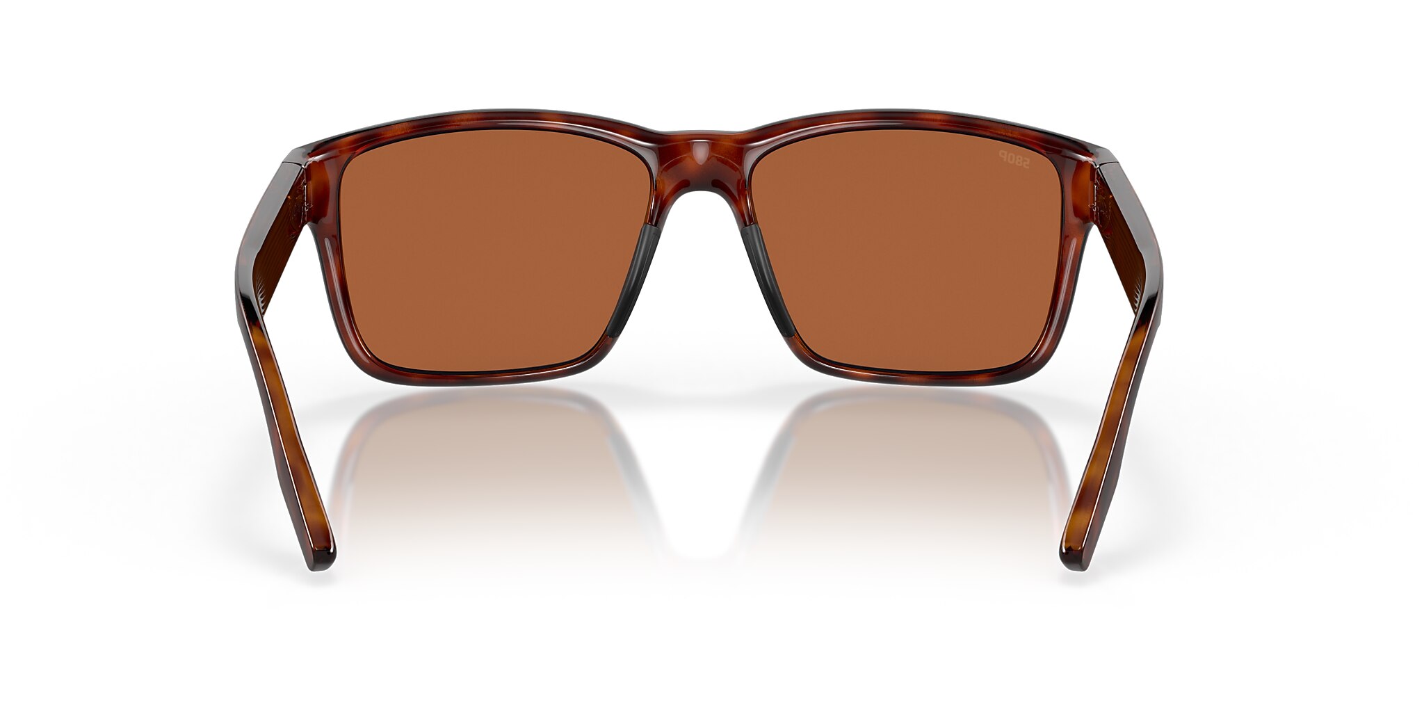 Costa Paunch XL (57-16) with Green Mirror lenses and Tortoise