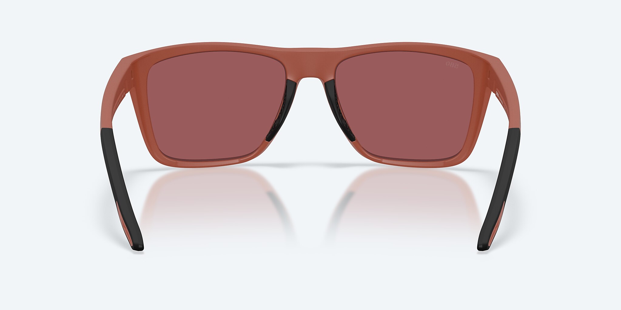 Sunglasses Costa Mainsail XL XXL (59-18) with Gold Mirror lens and Matte Terra Cotta frame Image 4 of 9