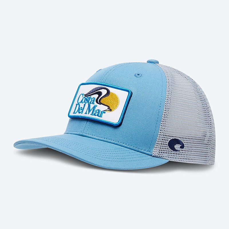 Accessories Low Tide/White Costa Costa Patch Velcro Trucker Image 1 of 4