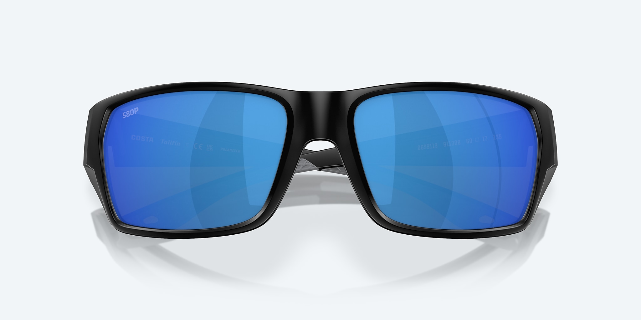 Lentes de Sol Costa Tailfin S (57-17) con Azul Espejeado lente y Negro Mate montura Imagen 5 de 7 Lentes de Sol Costa Tailfin S (57-17) con Azul Espejeado lente y Negro Mate montura Imagen 5 de 7
