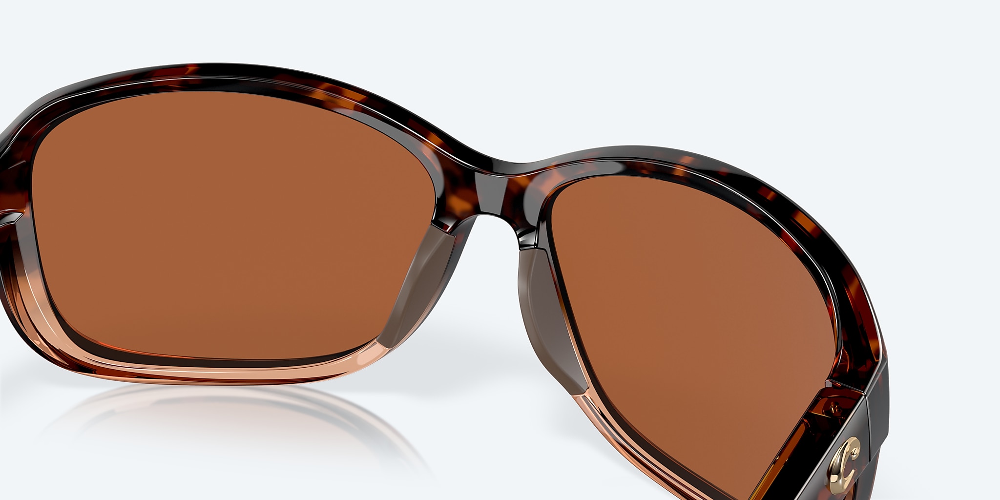 Sunglasses Costa Seadrift S (58-15) with Green Mirror lens and Shiny Tortoise Fade frame Image 7 of 7 Sunglasses Costa Seadrift S (58-15) with Green Mirror lens and Shiny Tortoise Fade frame Image 7 of 7