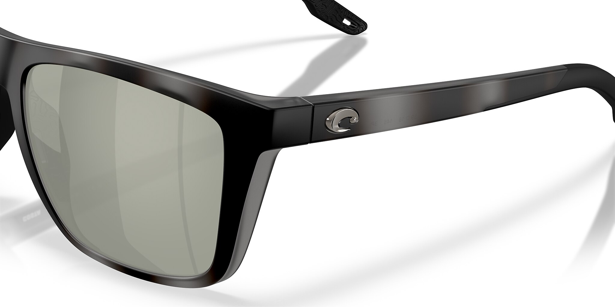 Costa Mainsail XL XXL (59-18) with Gray Silver Mirror lenses and