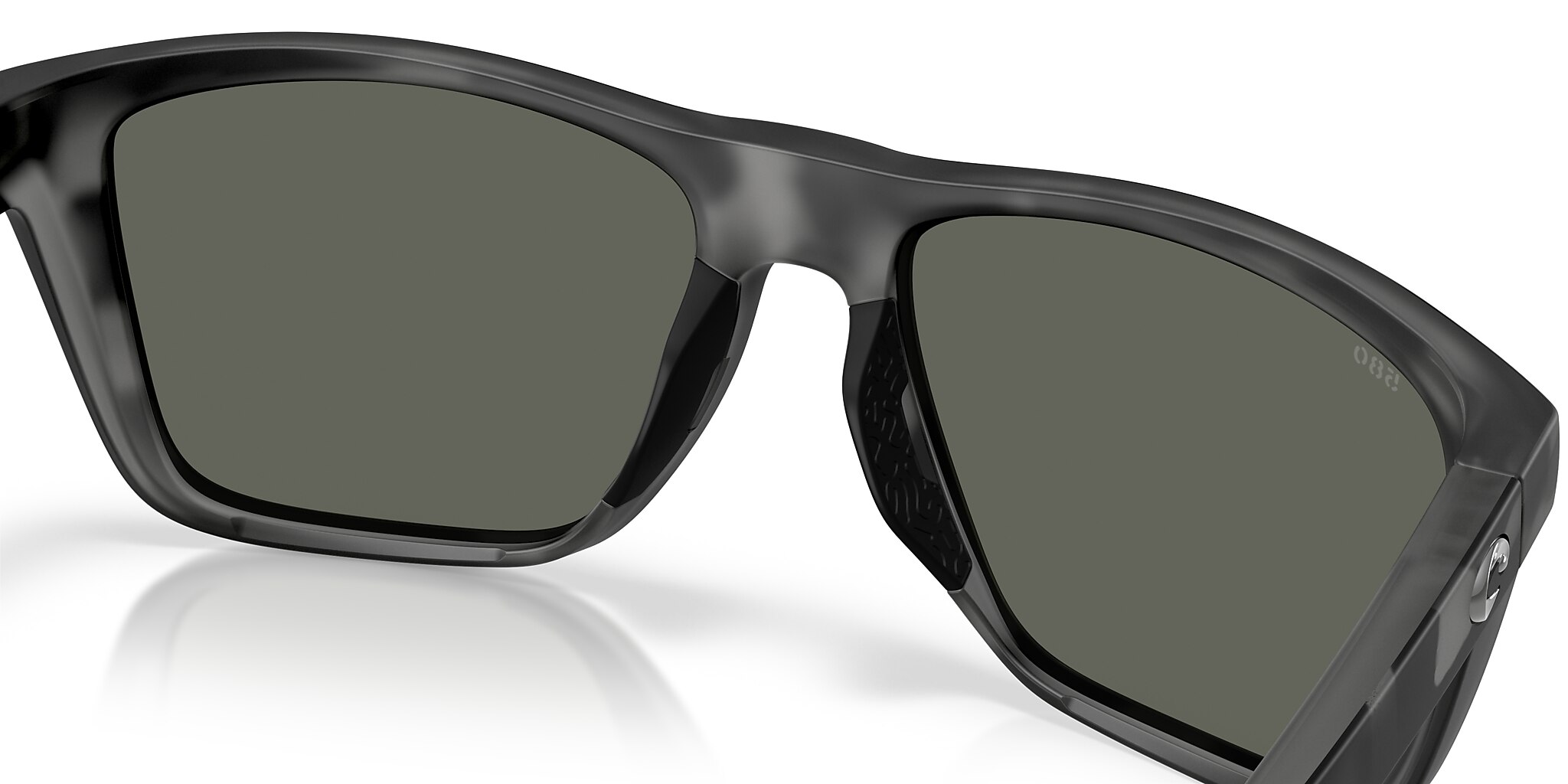 Costa Mainsail XL XXL (59-18) with Gray Silver Mirror lenses and