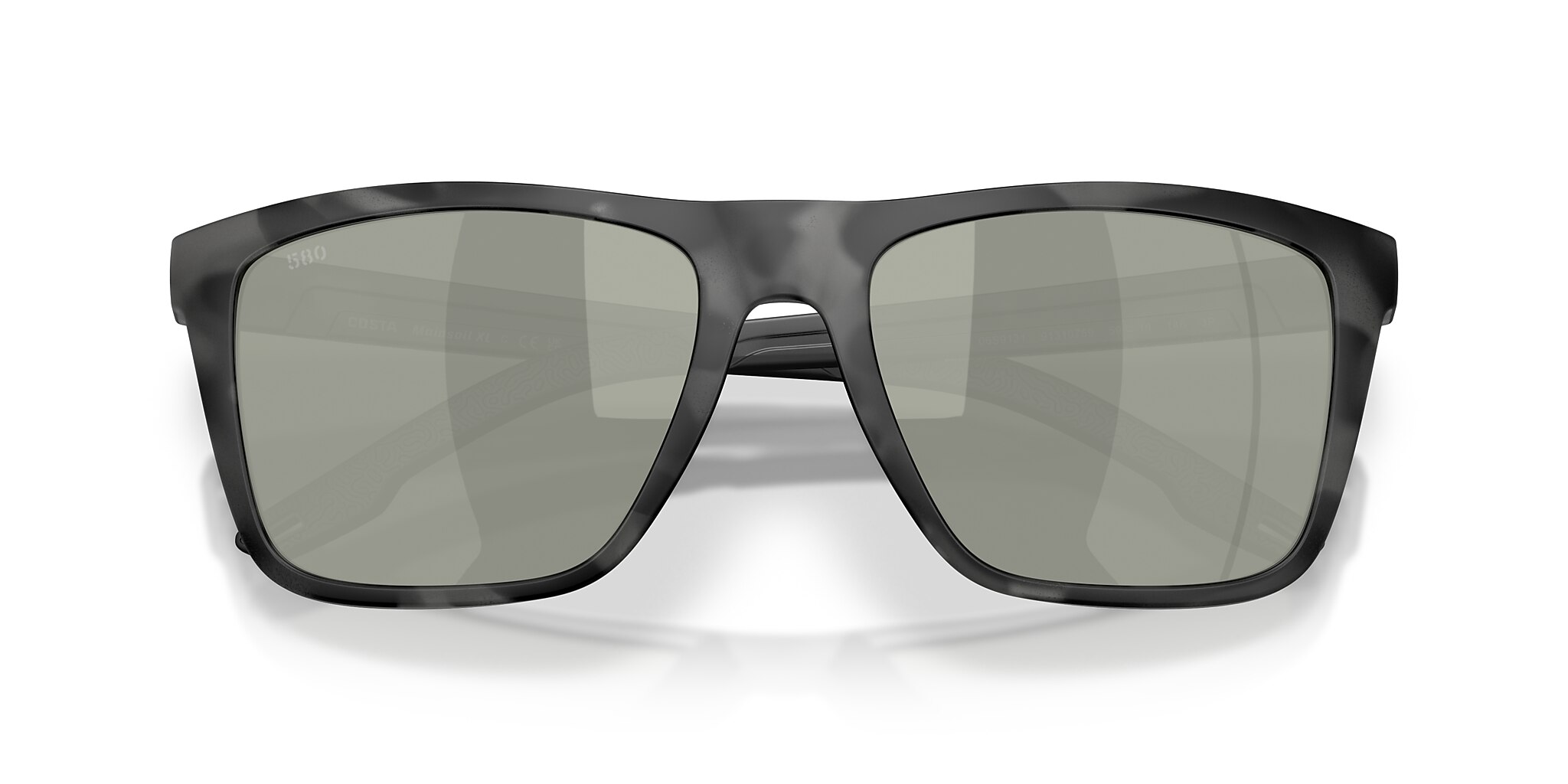 Costa Mainsail XL XXL (59-18) with Gray Silver Mirror lenses and