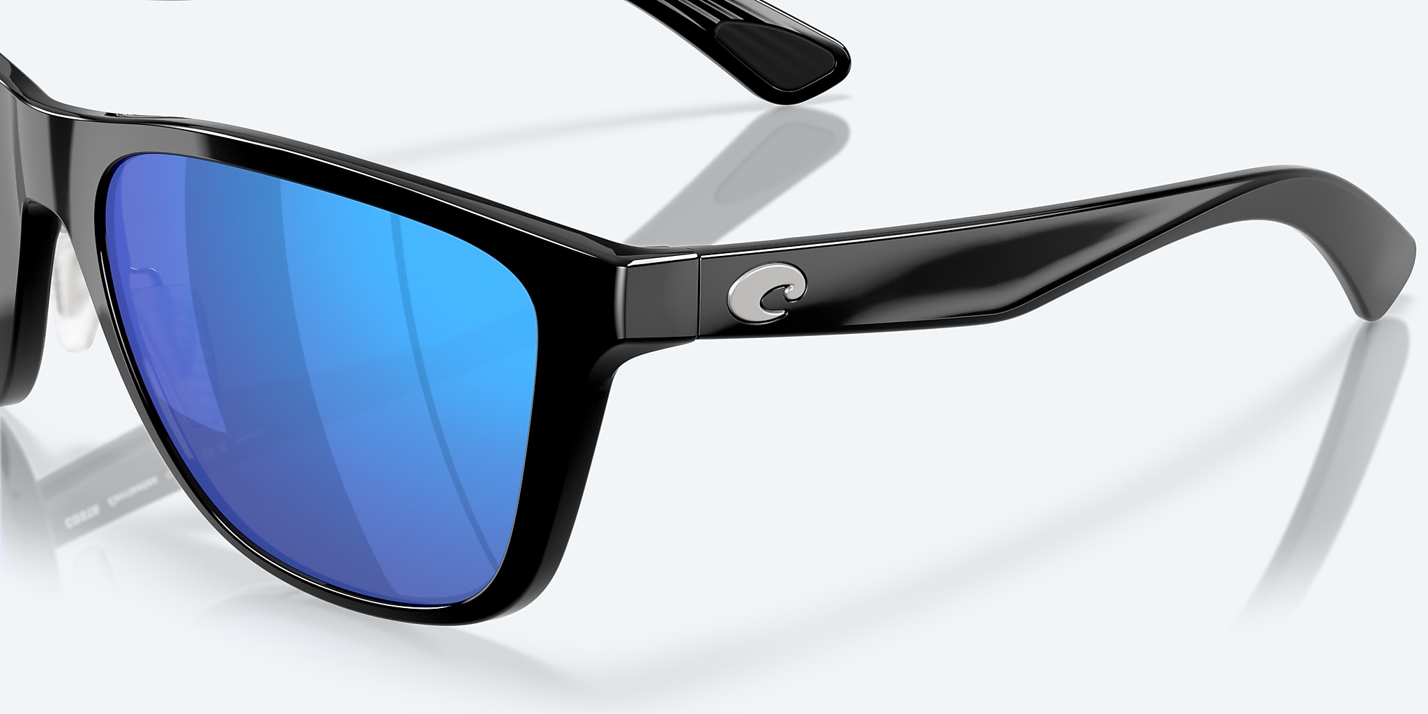 Sunglasses Costa Corrientes L (57-17) with Blue Mirror lens and Black frame Image 6 of 8 Sunglasses Costa Corrientes L (57-17) with Blue Mirror lens and Black frame Image 6 of 8