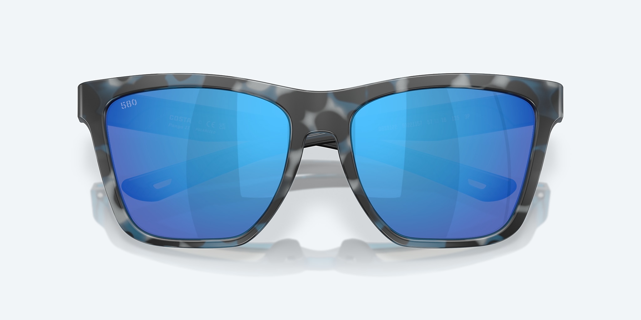 Sunglasses Costa Panga II XL (57-16) with Blue Mirror lens and Deep Water Camo frame Image 5 of 9 Sunglasses Costa Panga II XL (57-16) with Blue Mirror lens and Deep Water Camo frame Image 5 of 9