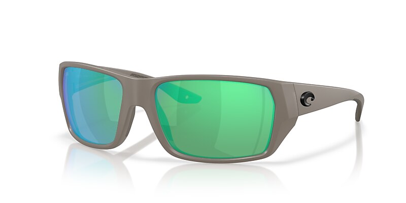 Costa Tailfin M (60-17) with Green Mirror lenses and Olive Shale