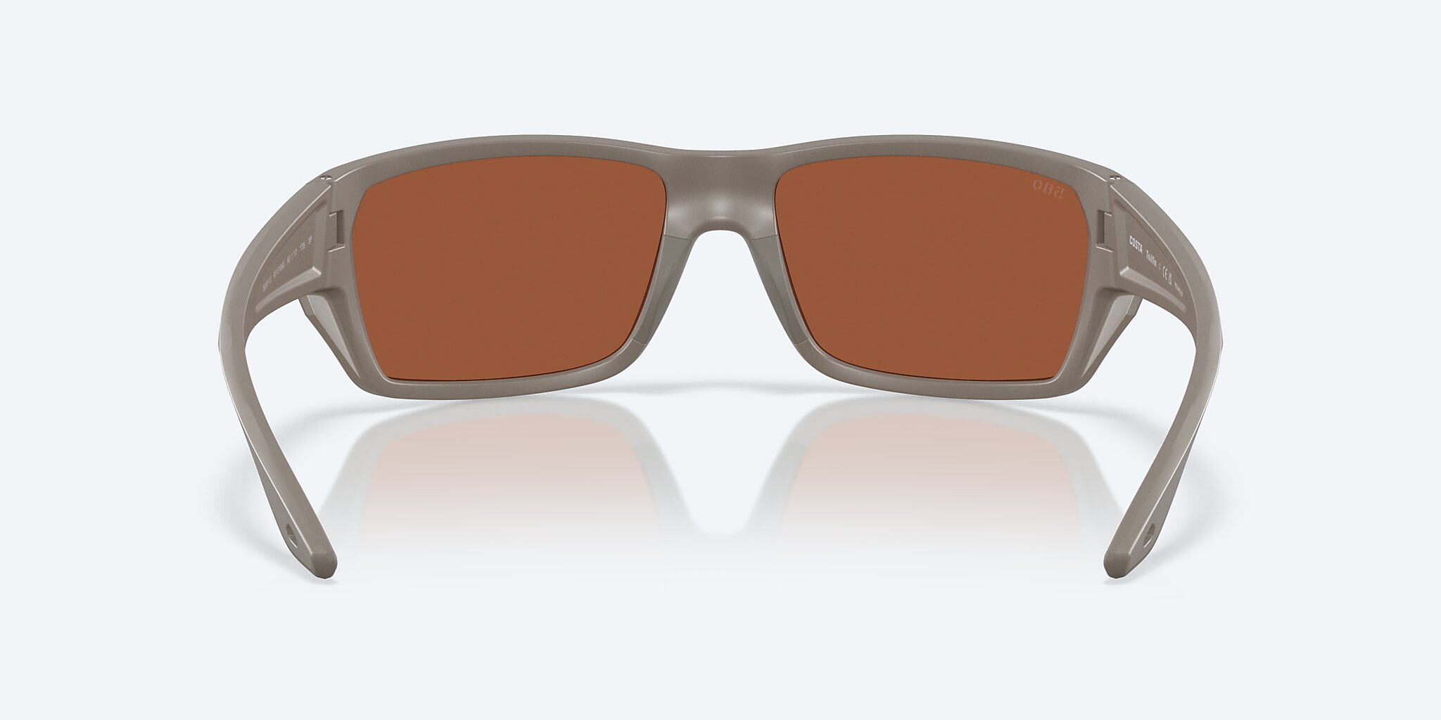 Sunglasses Costa Tailfin M (60-17) with Green Mirror lens and Olive Shale frame Image 4 of 8