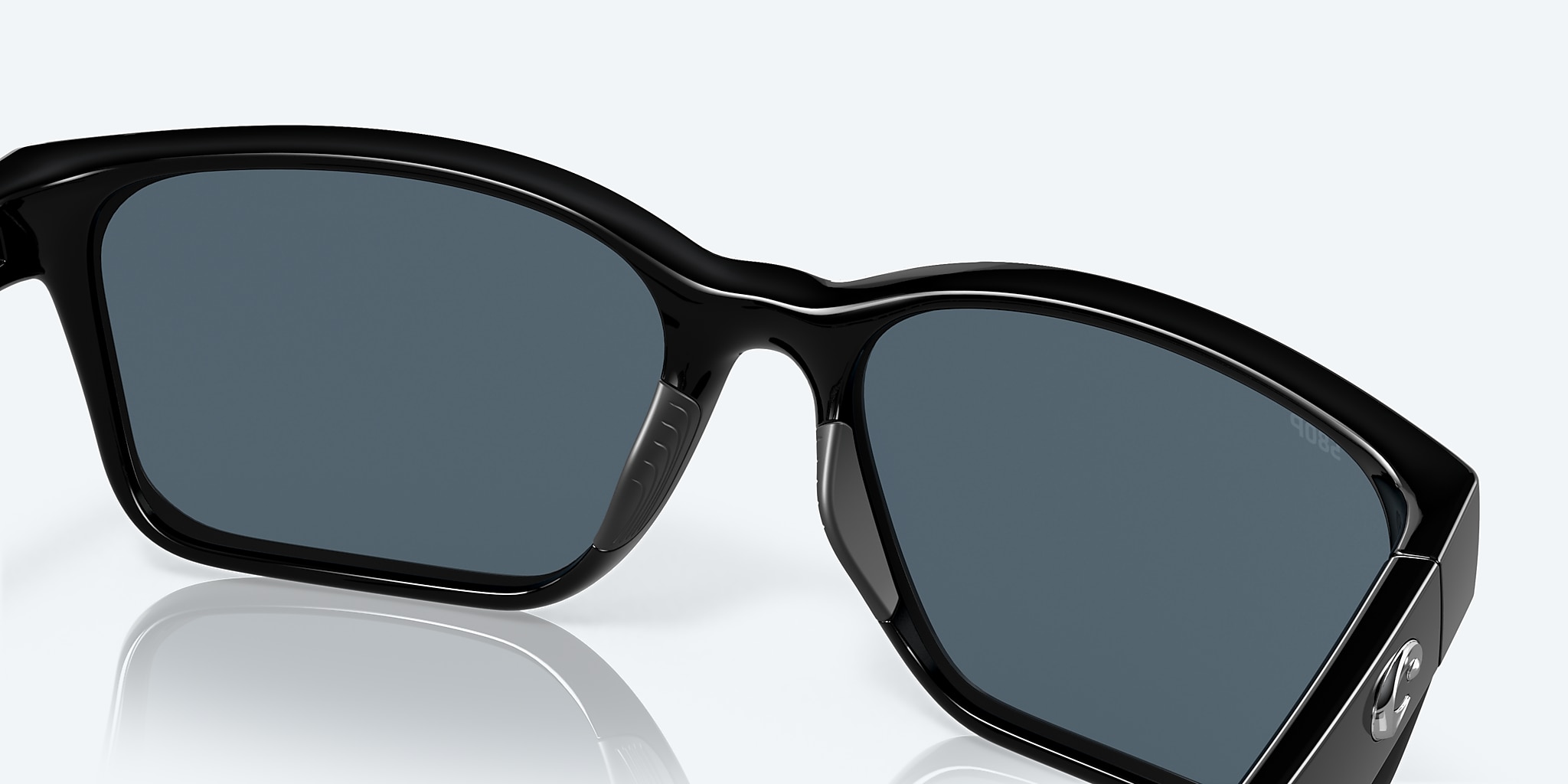 Sunglasses Costa Palmas XL (57-17) with Gray lens and Black frame Image 7 of 7 Sunglasses Costa Palmas XL (57-17) with Gray lens and Black frame Image 7 of 7