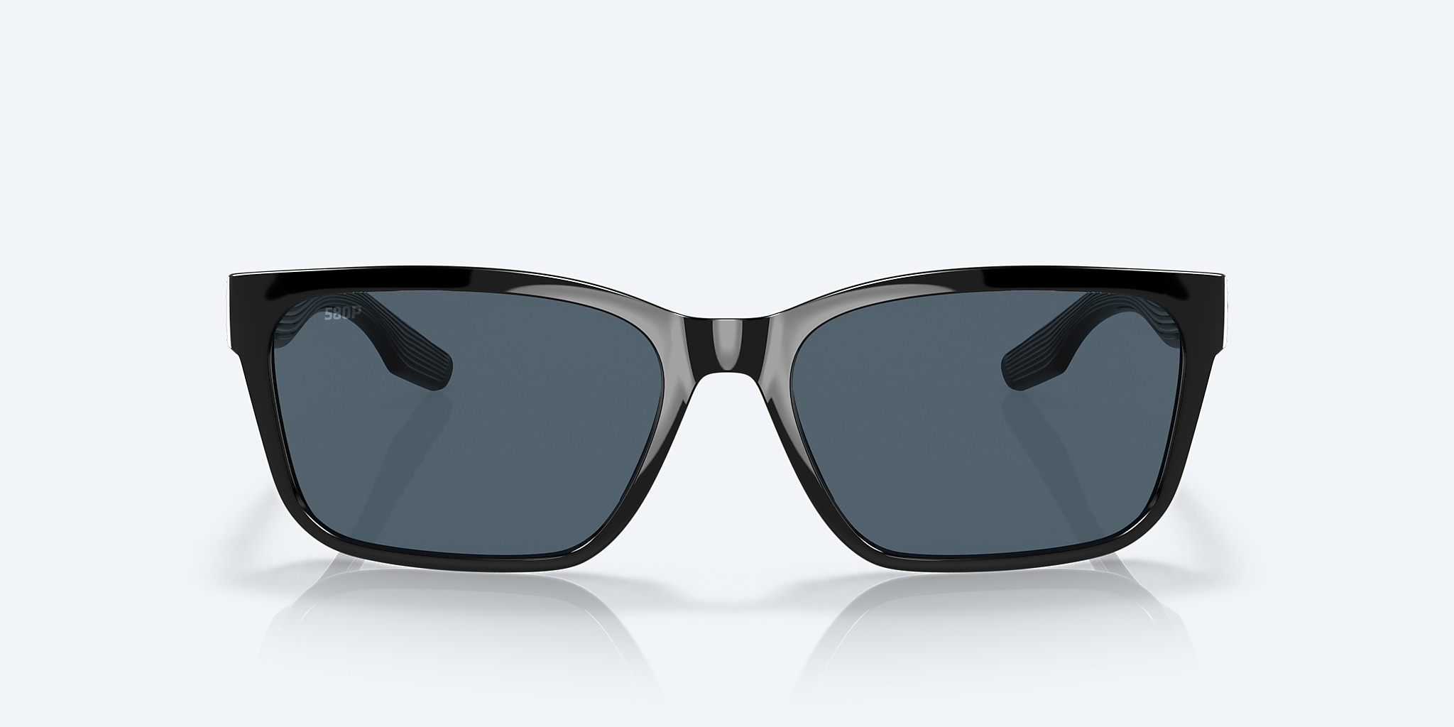 Sunglasses Costa Palmas XL (57-17) with Gray lens and Black frame Image 2 of 7 Sunglasses Costa Palmas XL (57-17) with Gray lens and Black frame Image 2 of 7