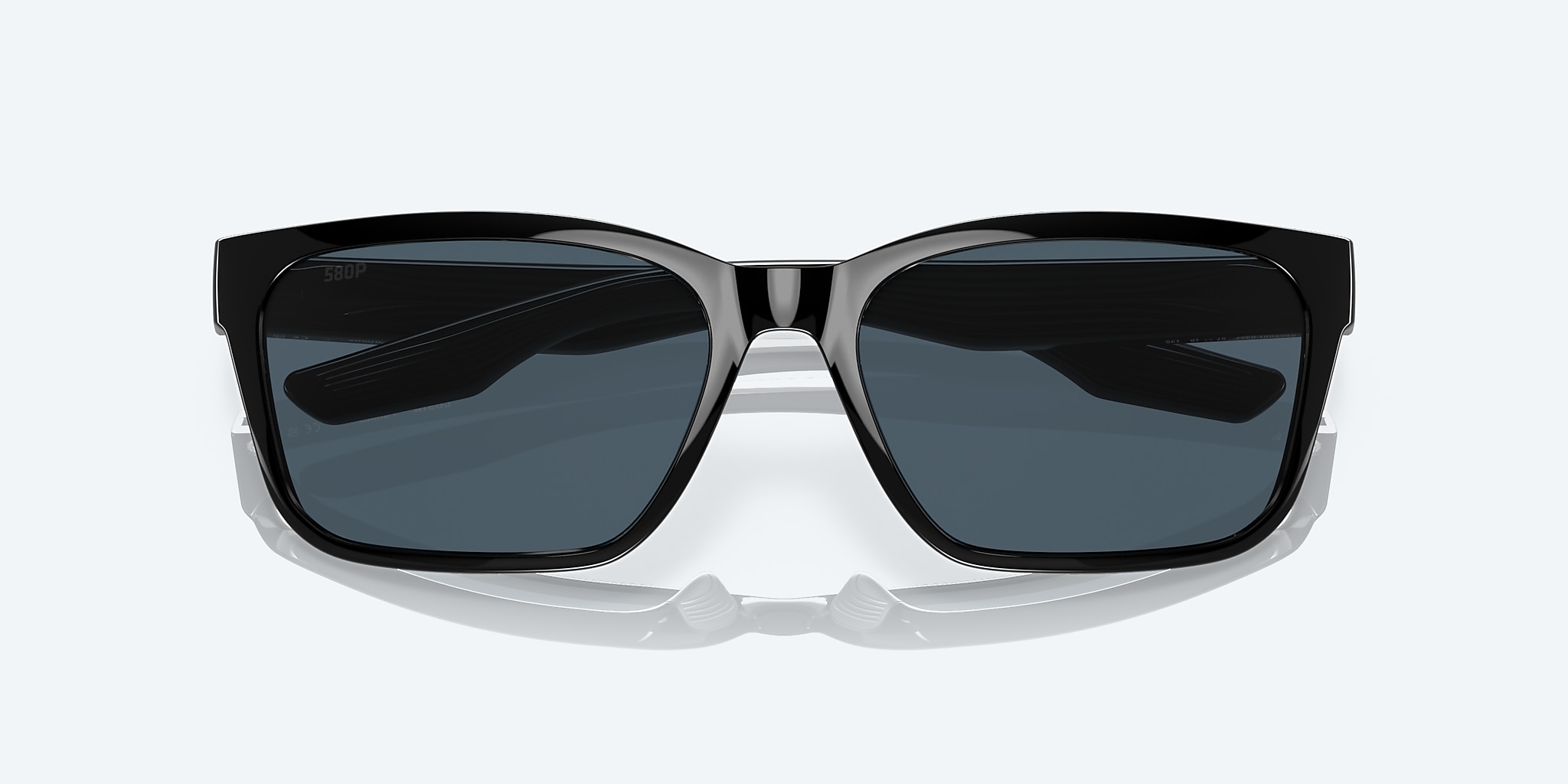 Sunglasses Costa Palmas XL (57-17) with Gray lens and Black frame Image 5 of 7 Sunglasses Costa Palmas XL (57-17) with Gray lens and Black frame Image 5 of 7