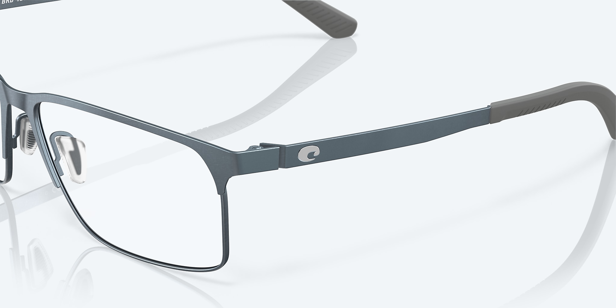 Eyeglasses Costa Bimini Road 400 M (56-14) with Demo Lens lens and Weathered Pacific Blue frame Image 6 of 7 Eyeglasses Costa Bimini Road 400 M (56-14) with Demo Lens lens and Weathered Pacific Blue frame Image 6 of 7