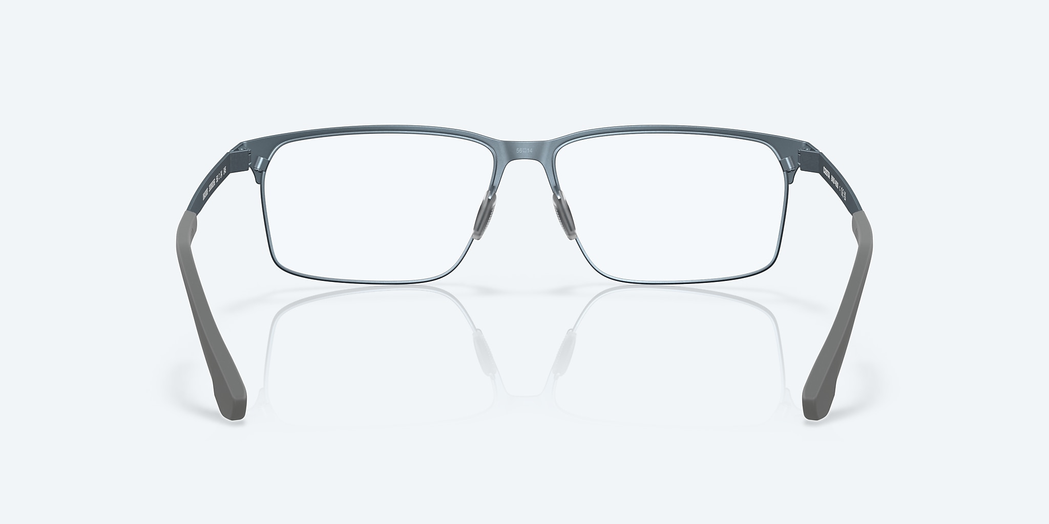 Eyeglasses Costa Bimini Road 400 M (56-14) with Demo Lens lens and Weathered Pacific Blue frame Image 4 of 7 Eyeglasses Costa Bimini Road 400 M (56-14) with Demo Lens lens and Weathered Pacific Blue frame Image 4 of 7