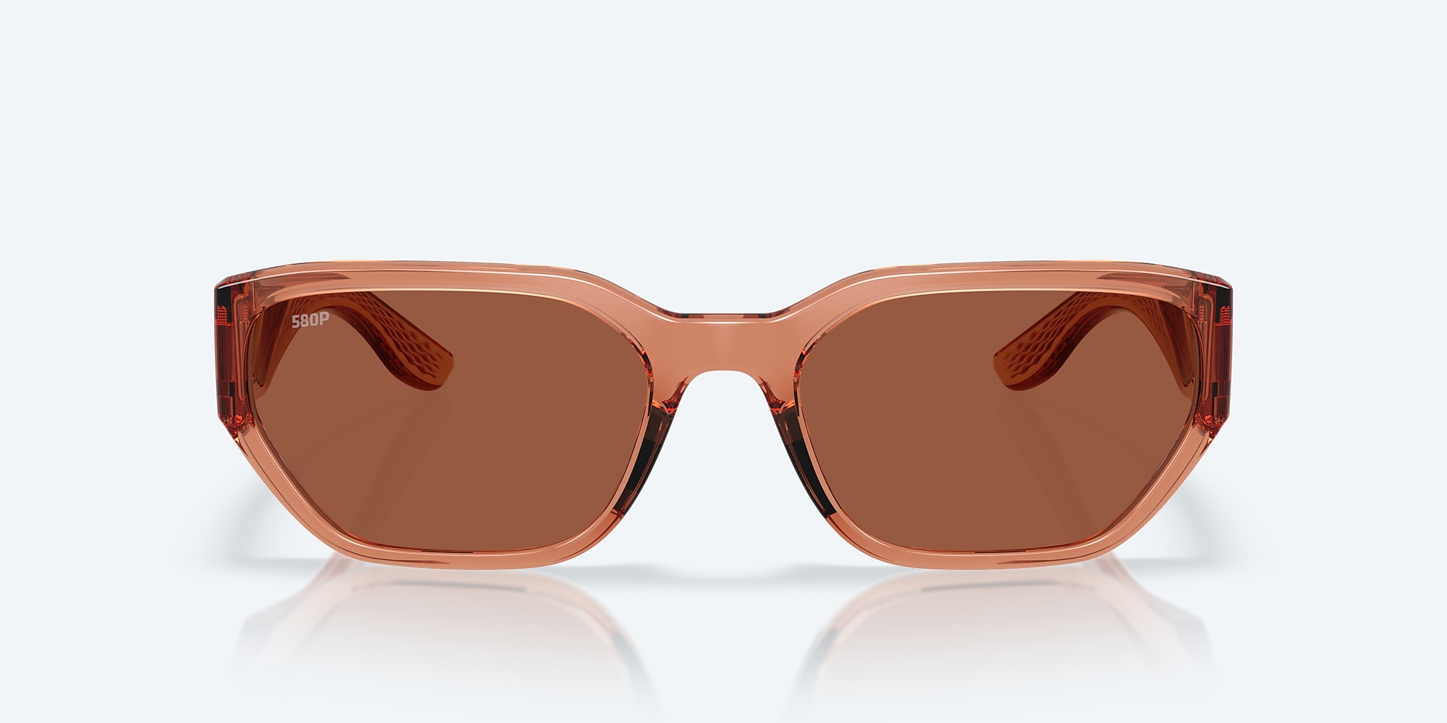 Sunglasses Costa Clemente XL (58-19) with Copper lens and Translucent Pink Sands frame Image 2 of 7 Sunglasses Costa Clemente XL (58-19) with Copper lens and Translucent Pink Sands frame Image 2 of 7
