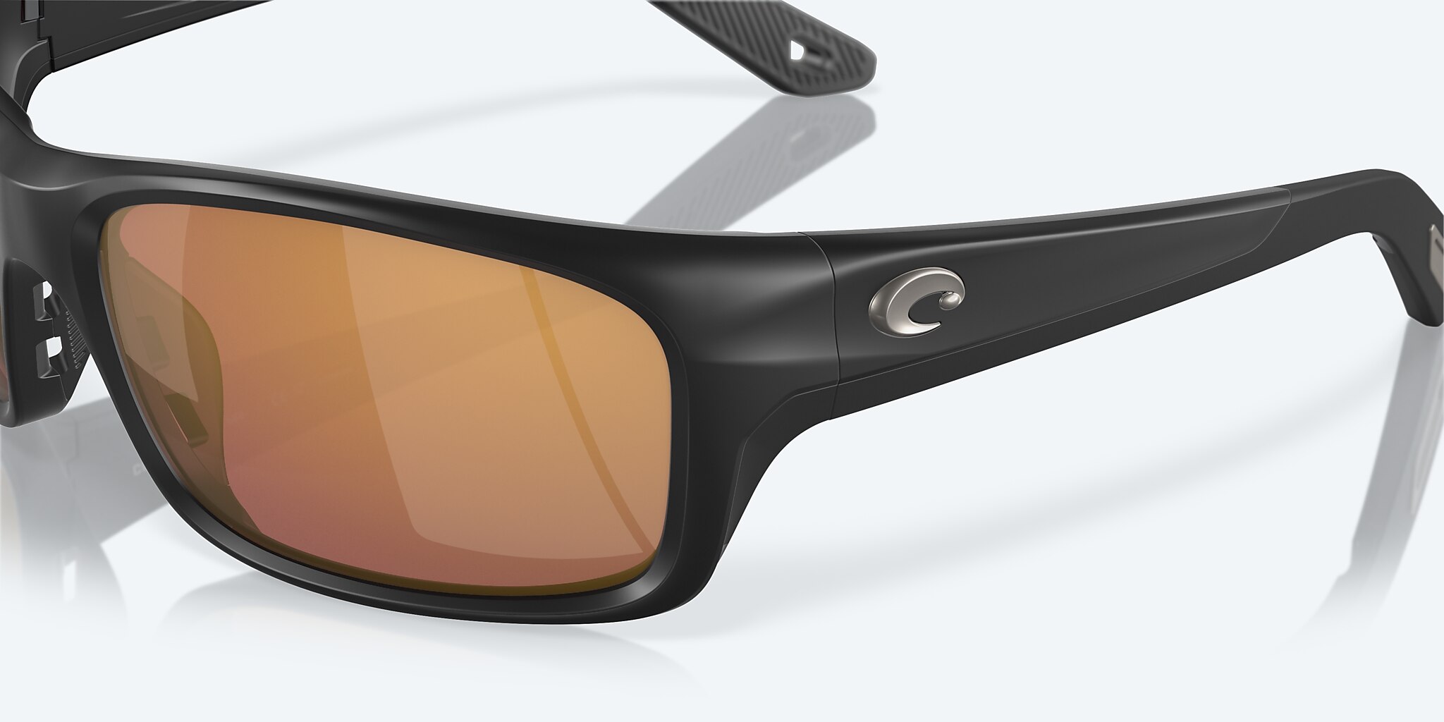 Sunglasses Costa Jose PRO L (62-16) with Gold Mirror lens and Matte Black frame Image 6 of 7 Sunglasses Costa Jose PRO L (62-16) with Gold Mirror lens and Matte Black frame Image 6 of 7
