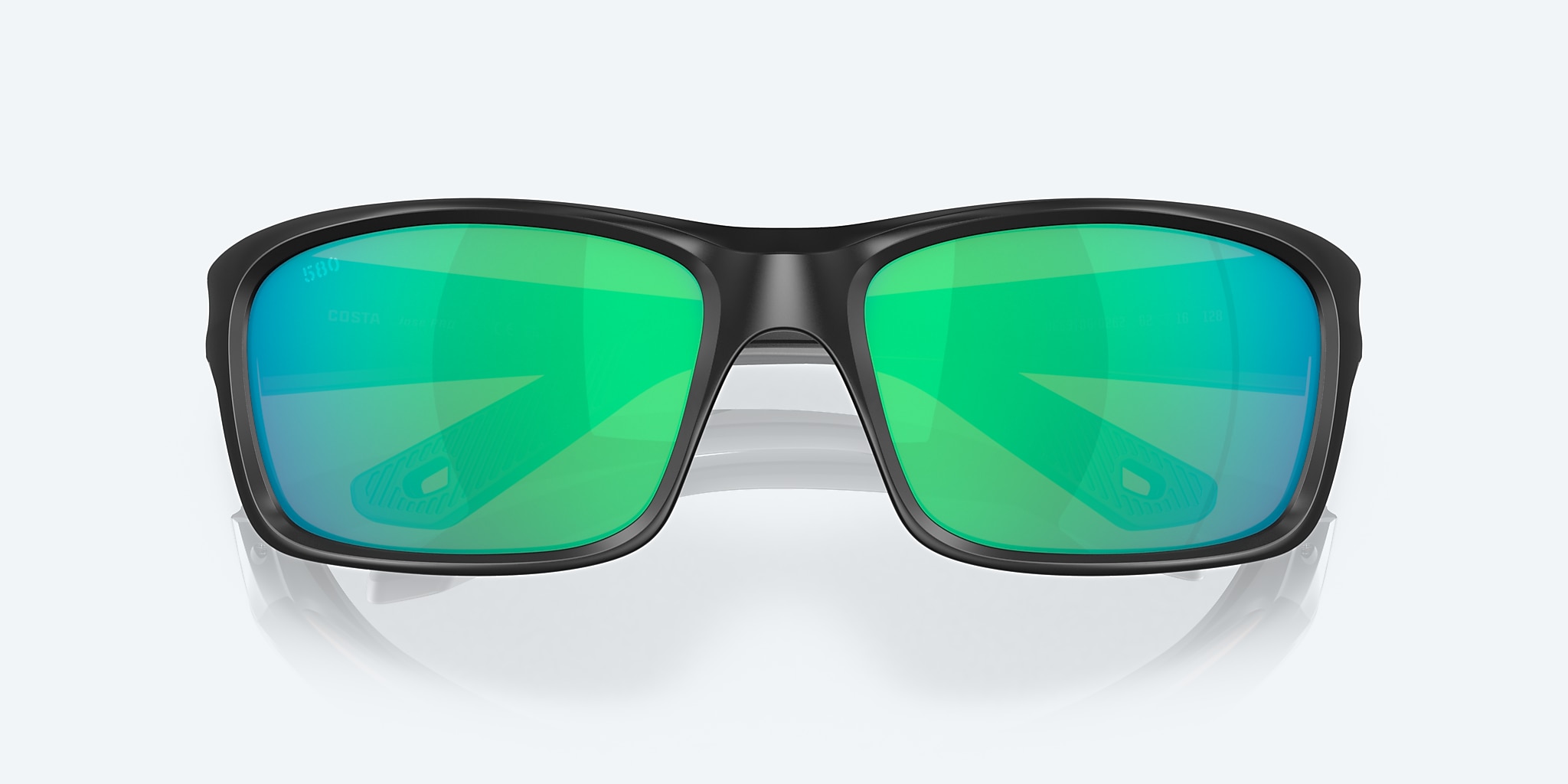 Sunglasses Costa Jose PRO L (62-16) with Green Mirror lens and Matte Black frame Image 5 of 7 Sunglasses Costa Jose PRO L (62-16) with Green Mirror lens and Matte Black frame Image 5 of 7