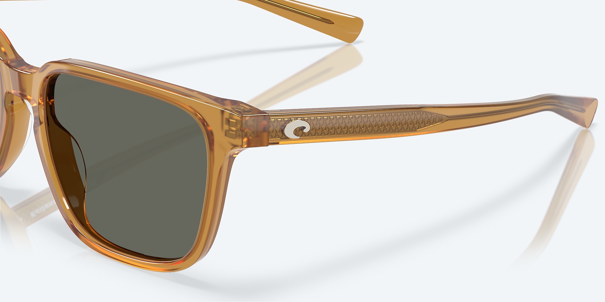Sunglasses Costa Kailano S (53-17) with Gray lens and Sun Ray frame Image 6 of 8 Sunglasses Costa Kailano S (53-17) with Gray lens and Sun Ray frame Image 6 of 8
