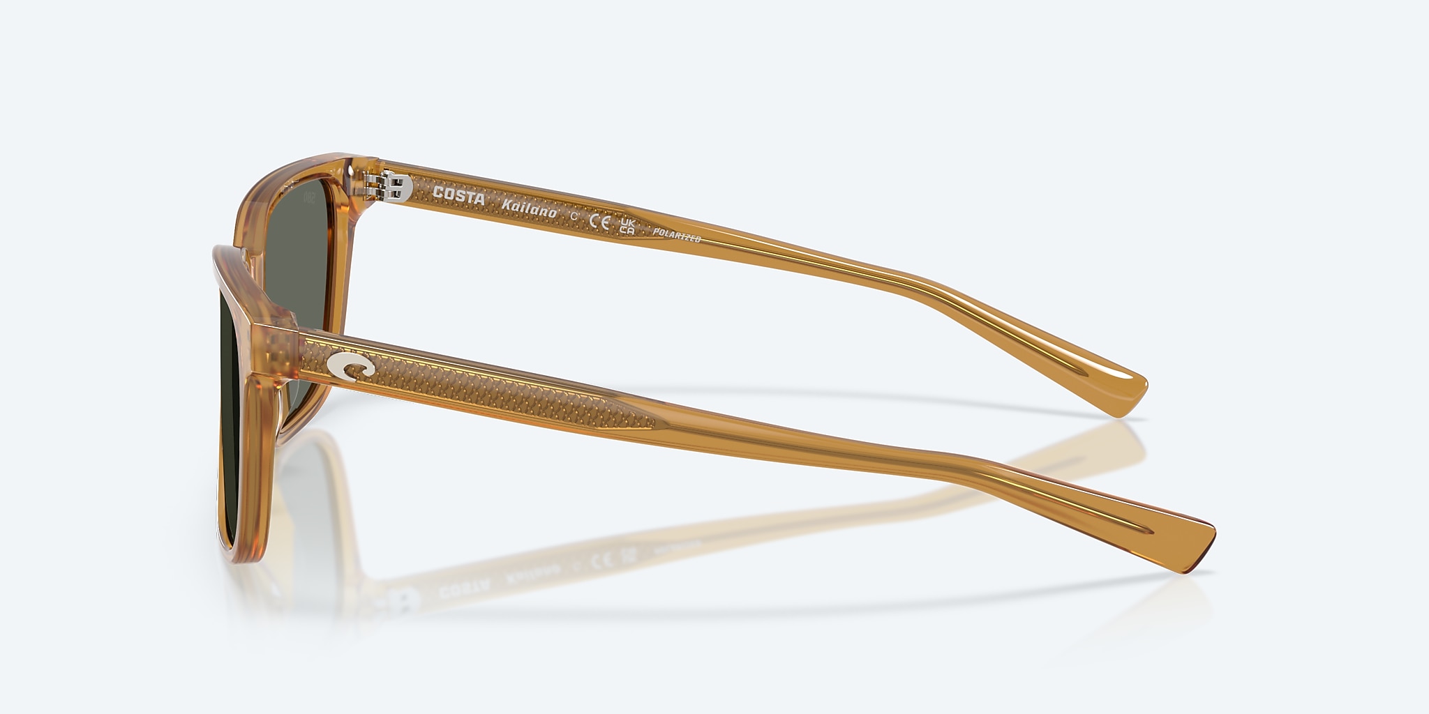 Sunglasses Costa Kailano S (53-17) with Gray lens and Sun Ray frame Image 3 of 8 Sunglasses Costa Kailano S (53-17) with Gray lens and Sun Ray frame Image 3 of 8