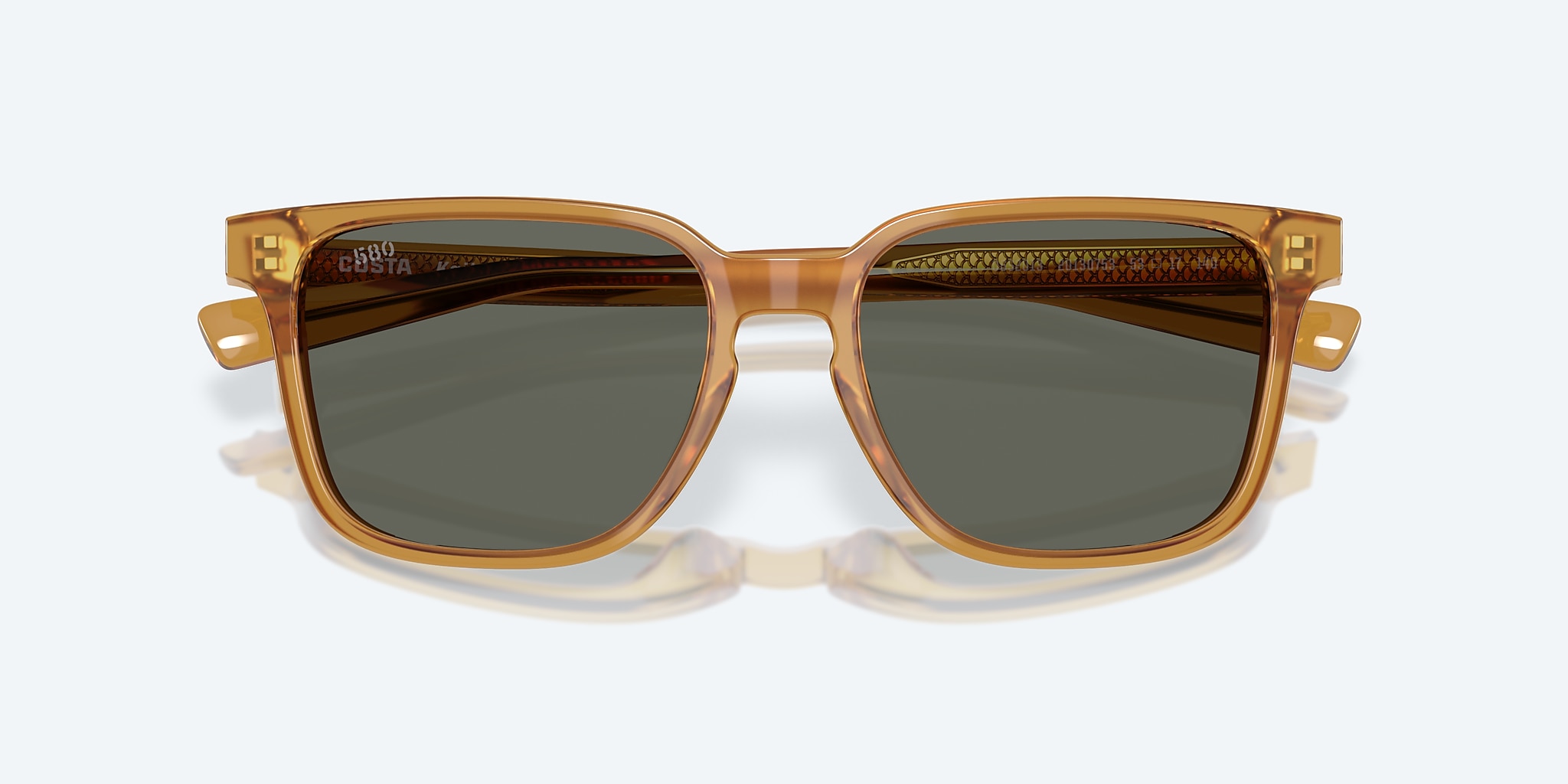 Sunglasses Costa Kailano S (53-17) with Gray lens and Sun Ray frame Image 5 of 8 Sunglasses Costa Kailano S (53-17) with Gray lens and Sun Ray frame Image 5 of 8