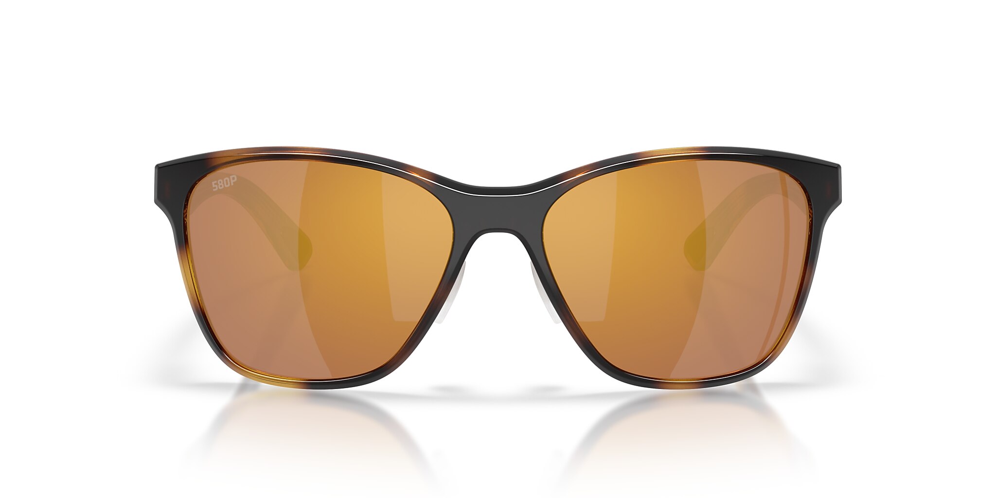 Costa Luna Nueva L (57-16) with Gold Mirror lenses and Tortoise