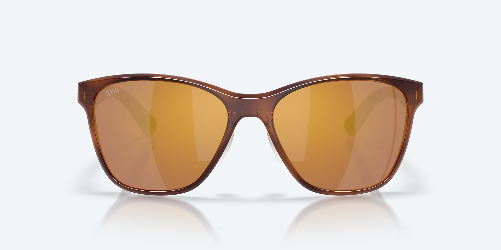 Sunglasses Costa Luna Nueva L (57-16) with Gold Mirror lens and Tortoise frame Image 2 of 8 Sunglasses Costa Luna Nueva L (57-16) with Gold Mirror lens and Tortoise frame Image 2 of 8