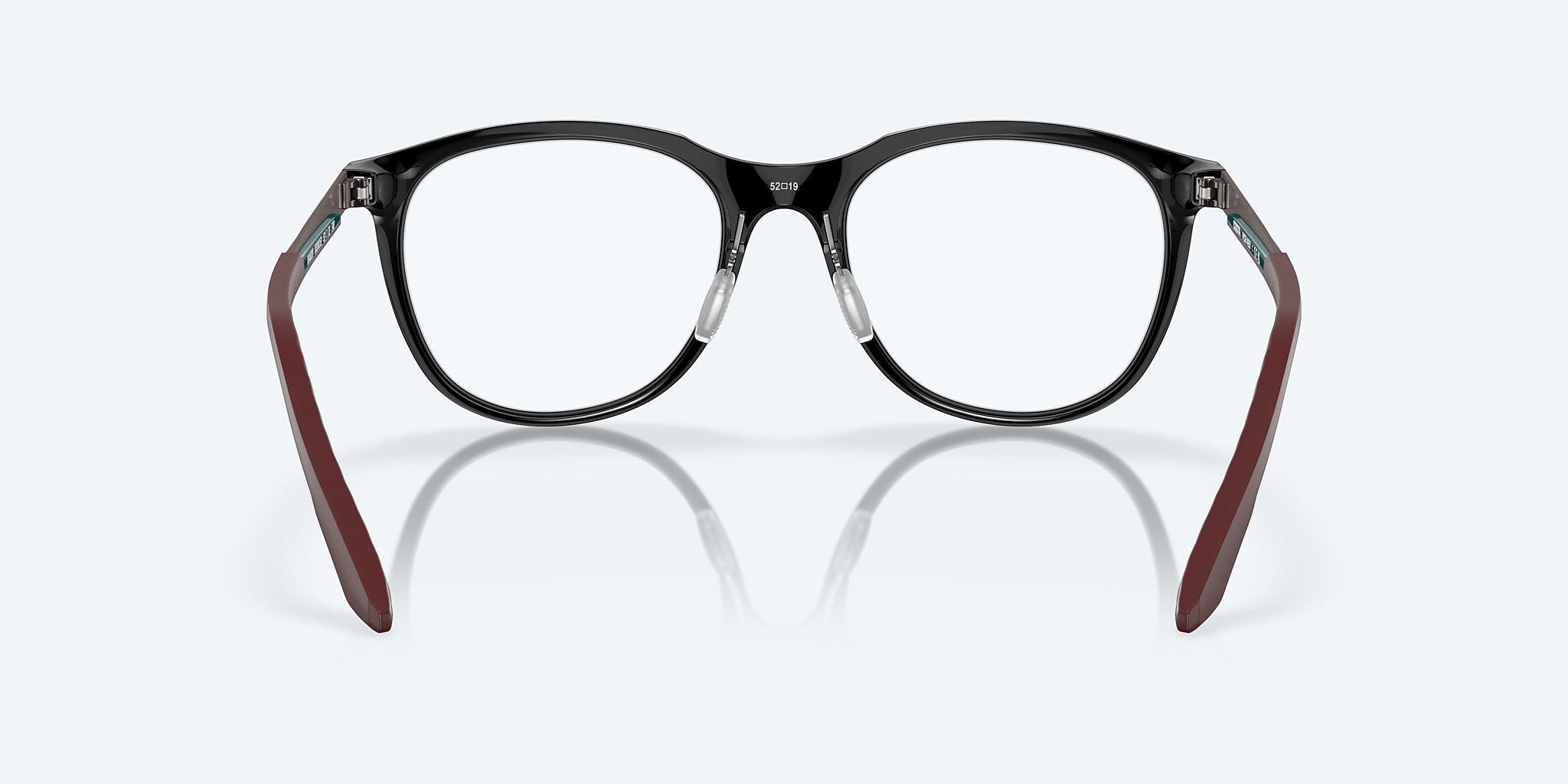 Eyeglasses Costa Pacific Rise 420 M (50-19) with DEMO LENS lens and Black frame Image 4 of 7 Eyeglasses Costa Pacific Rise 420 M (50-19) with DEMO LENS lens and Black frame Image 4 of 7