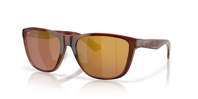 Costa Corrientes L (57-17) with Gold Mirror lenses and Tortoise