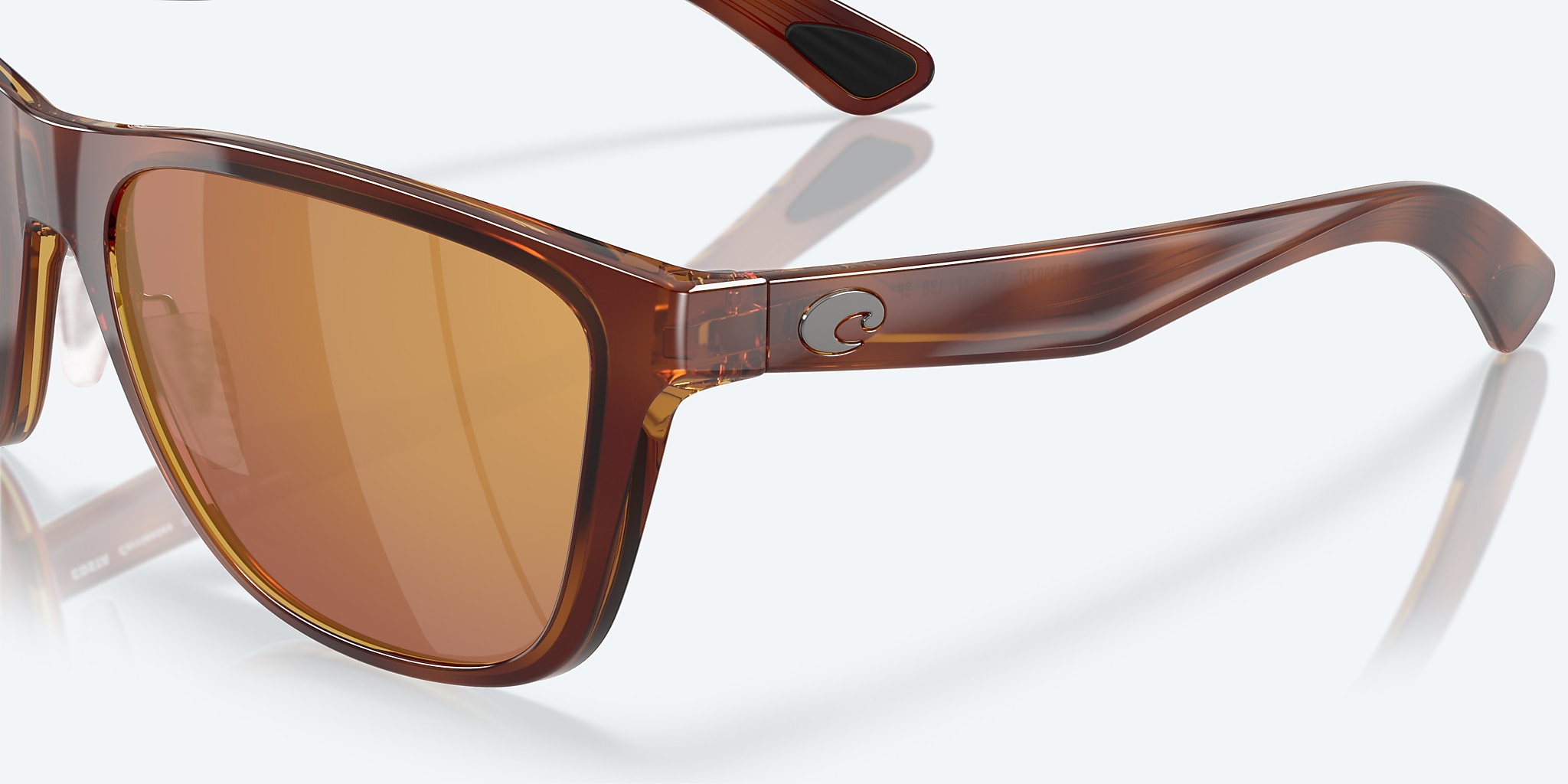 Sunglasses Costa Corrientes L (57-17) with Gold Mirror lens and Tortoise frame Image 6 of 8 Sunglasses Costa Corrientes L (57-17) with Gold Mirror lens and Tortoise frame Image 6 of 8
