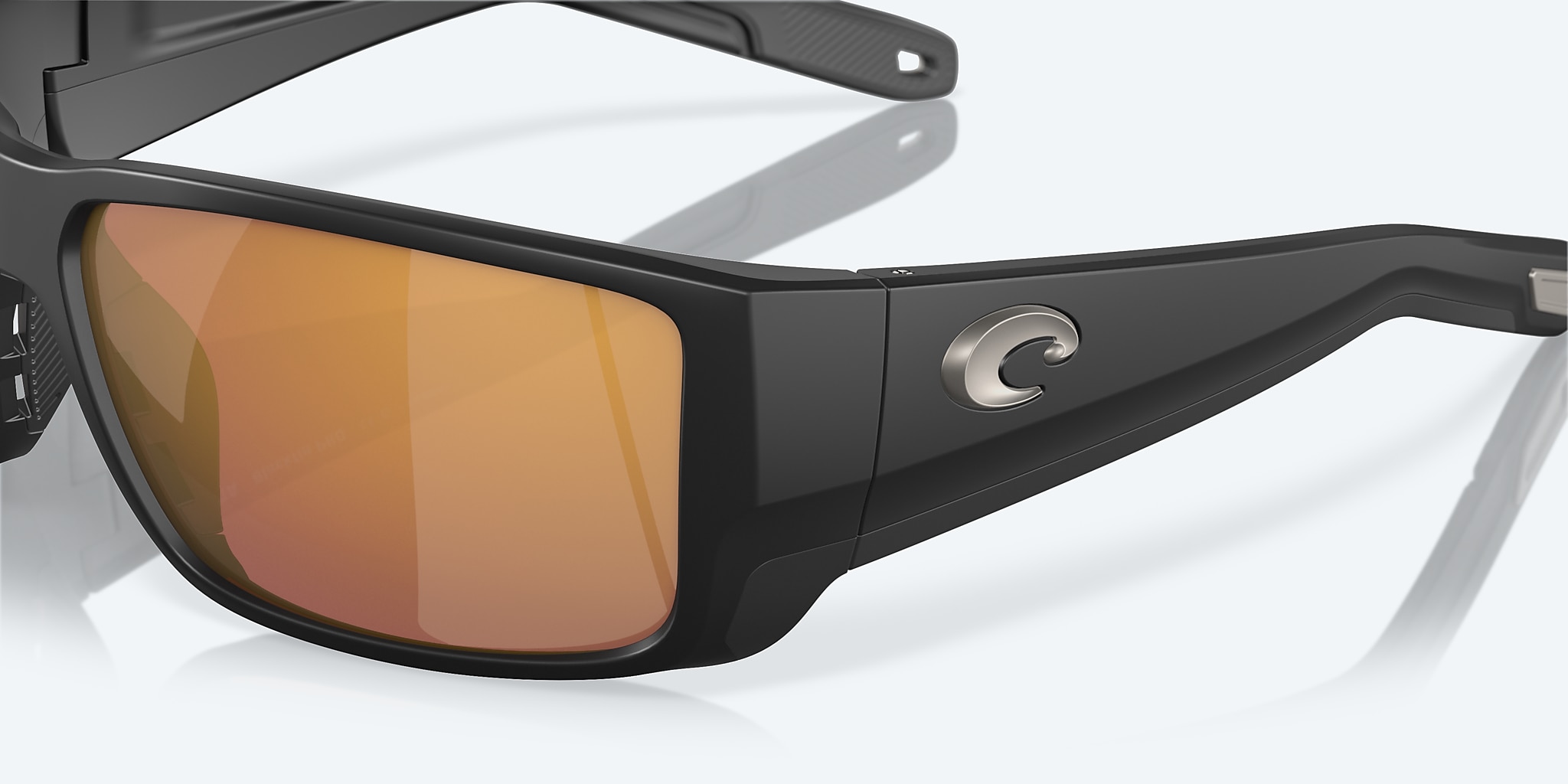 Sunglasses Costa Blackfin PRO L (60-16) with Gold Mirror lens and Matte Black frame Image 6 of 7 Sunglasses Costa Blackfin PRO L (60-16) with Gold Mirror lens and Matte Black frame Image 6 of 7