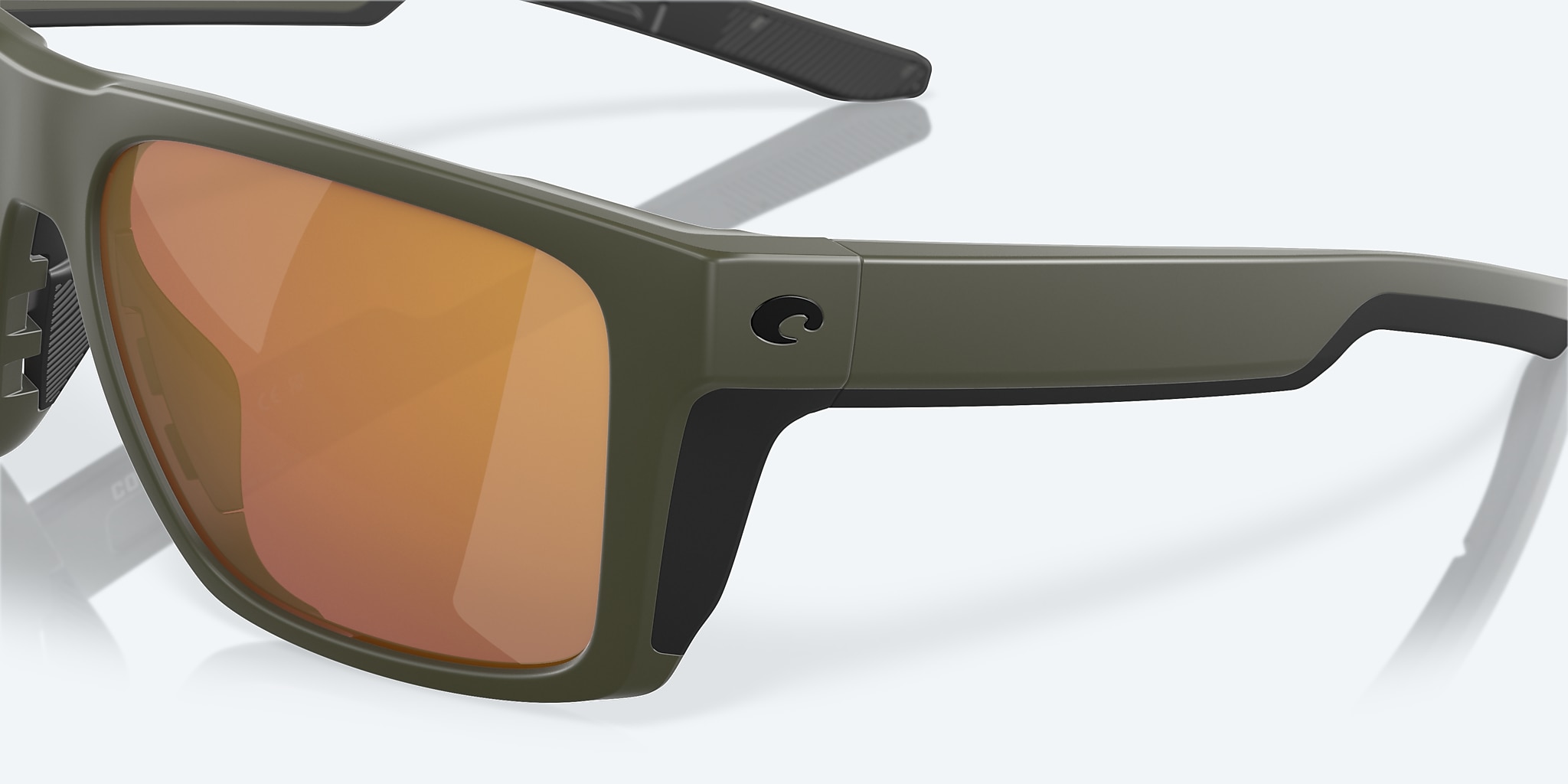 Sunglasses Costa Lido XL (57-16) with Gold Mirror lens and Matte Olive frame Image 7 of 8 Sunglasses Costa Lido XL (57-16) with Gold Mirror lens and Matte Olive frame Image 7 of 8