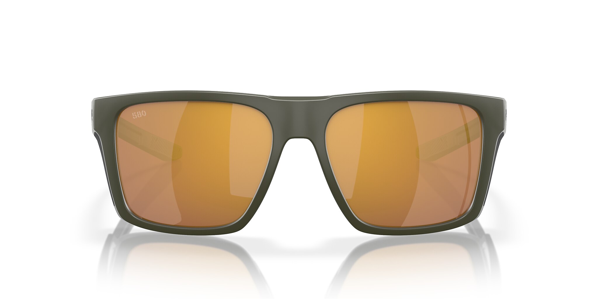 Costa Lido XL (57-16) with Gold Mirror lenses and Matte Olive