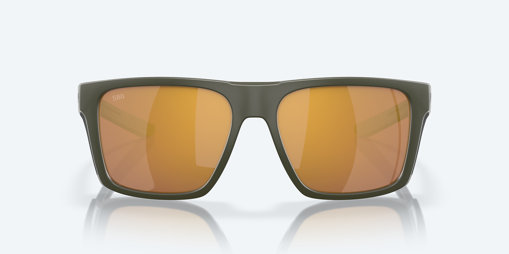 Sunglasses Costa Lido XL (57-16) with Gold Mirror lens and Matte Olive frame Image 2 of 8 Sunglasses Costa Lido XL (57-16) with Gold Mirror lens and Matte Olive frame Image 2 of 8