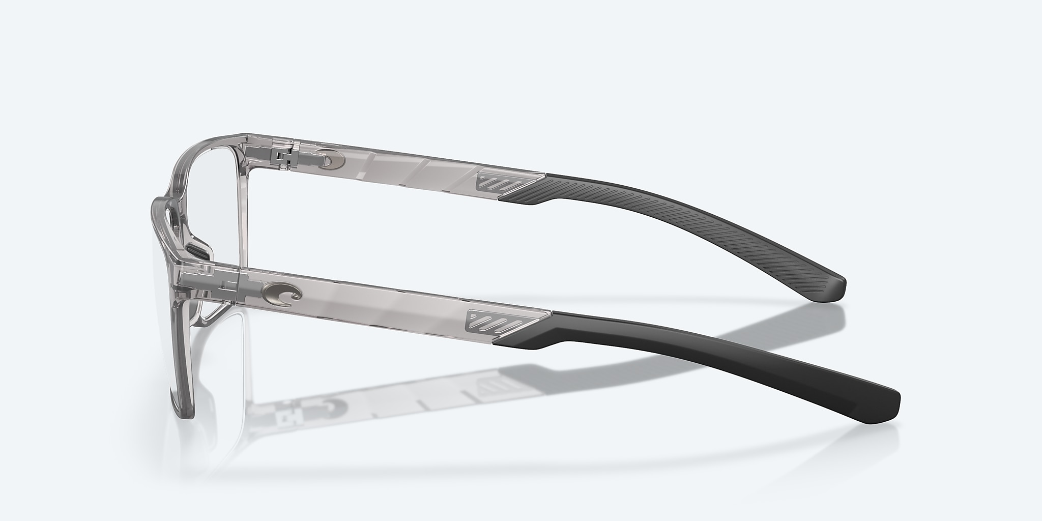 Eyeglasses Costa Ocean Ridge 710 L (54-16) with Demo Lens lens and Grey Crystal frame Image 3 of 7 Eyeglasses Costa Ocean Ridge 710 L (54-16) with Demo Lens lens and Grey Crystal frame Image 3 of 7