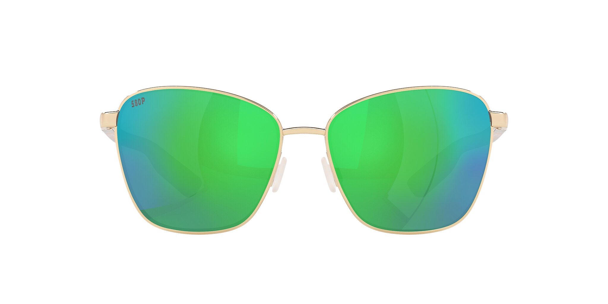 Costa Paloma XL (58-16) with Green Mirror lenses and Shiny Gold