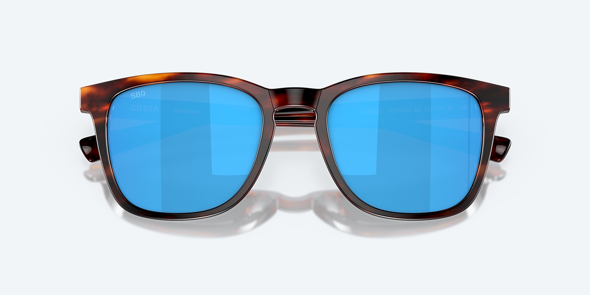 Lentes de Sol Costa Sullivan M (53-19) con Azul Espejeado lente y Carey Mate montura Imagen 5 de 7 Lentes de Sol Costa Sullivan M (53-19) con Azul Espejeado lente y Carey Mate montura Imagen 5 de 7