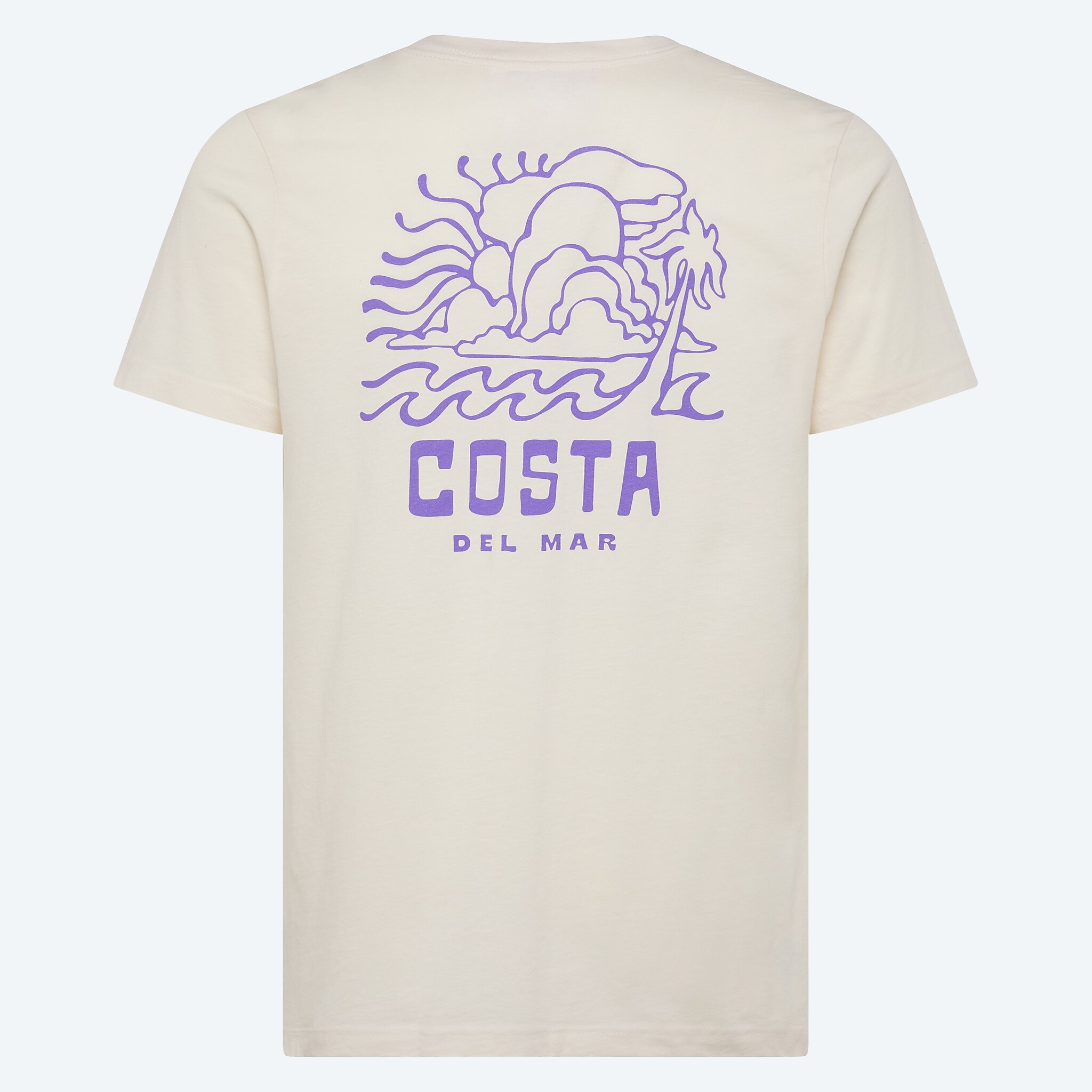 Apparel Vintage White Costa Costa Clouds Image 1 of 2