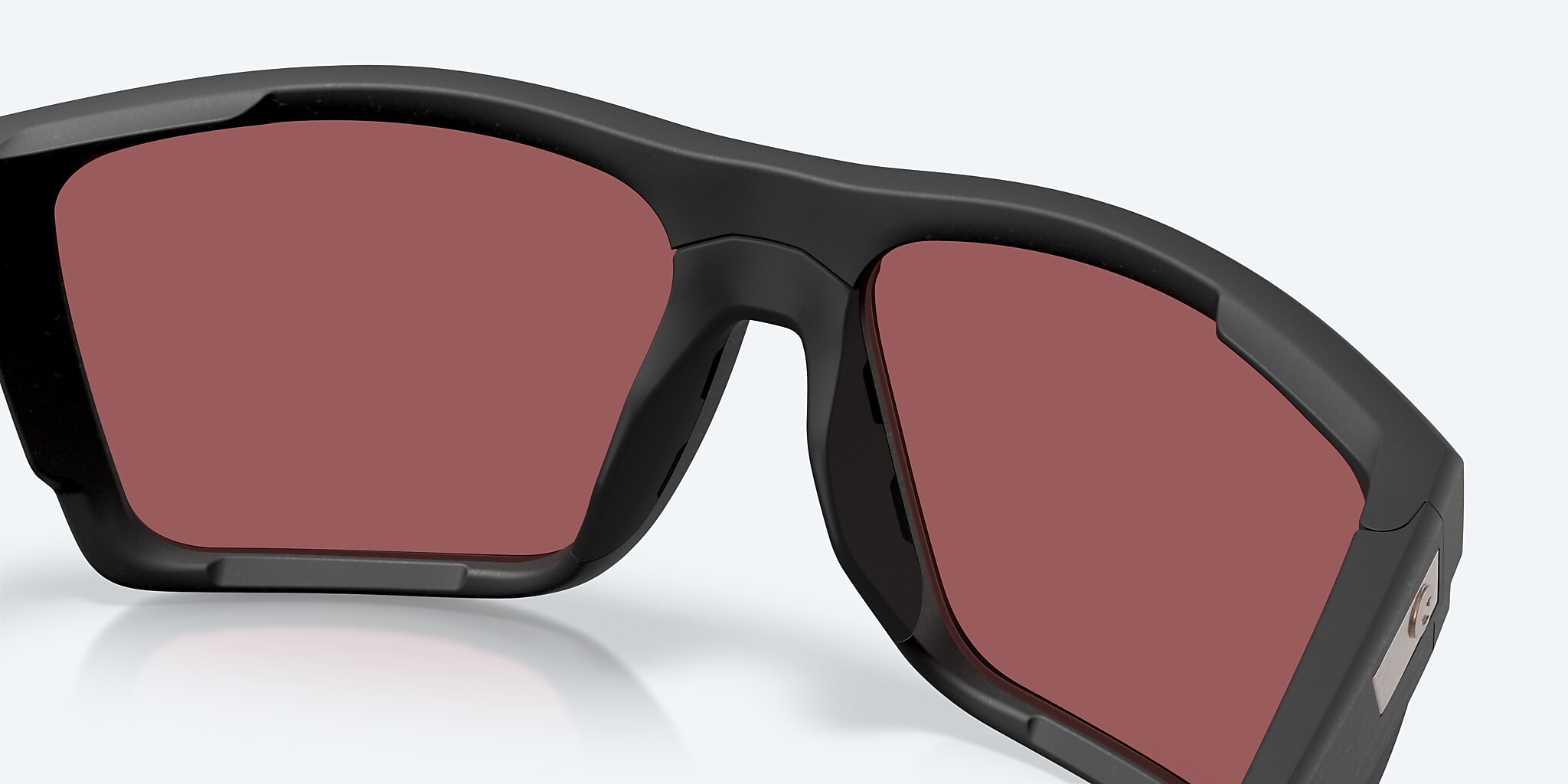 Sunglasses Costa Pargo L (61-17) with Gold Mirror lens and Netplus Black frame Image 7 of 7