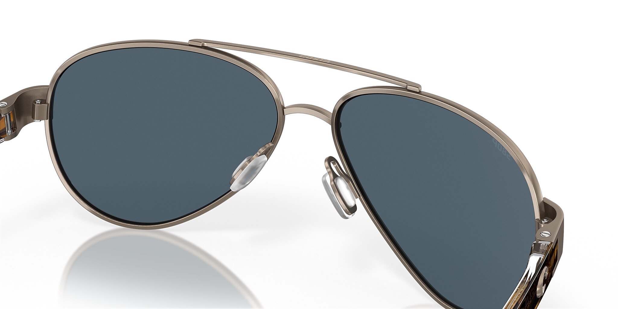 Costa Loreto M (56-14) with Gray lenses and Golden Pearl frame