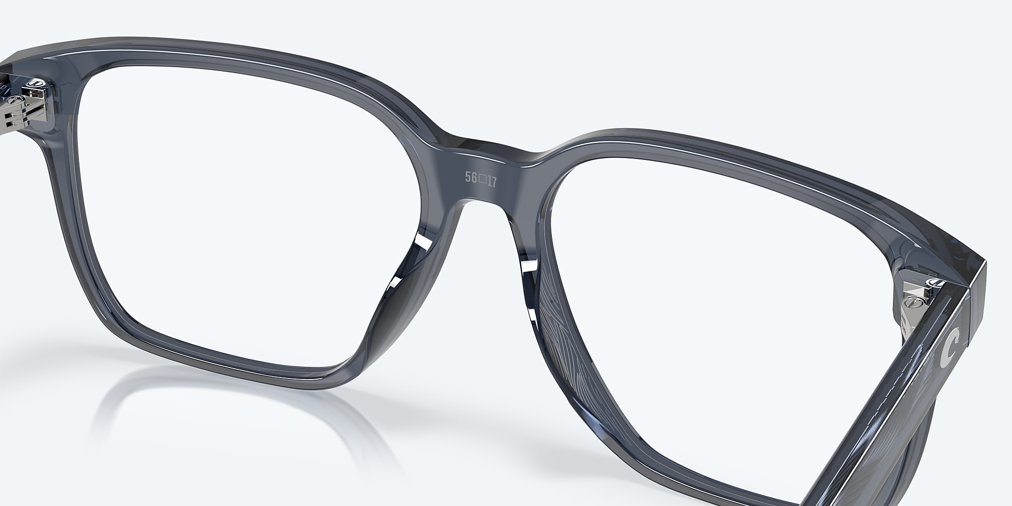 Eyeglasses Costa Mariana Trench 500 M (56-17) with DEMO LENS lens and Abyss Blue frame Image 7 of 7 Eyeglasses Costa Mariana Trench 500 M (56-17) with DEMO LENS lens and Abyss Blue frame Image 7 of 7