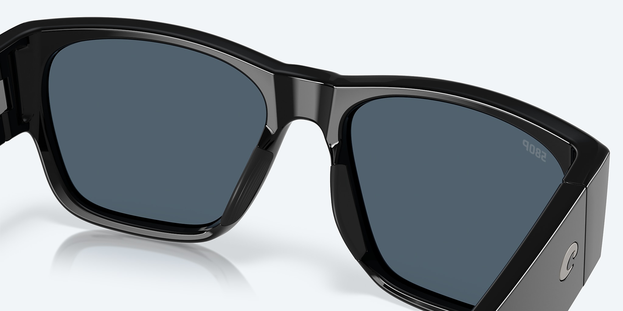 Sunglasses Costa Suenos XL (57-18) with Gray lens and Black frame Image 7 of 7 Sunglasses Costa Suenos XL (57-18) with Gray lens and Black frame Image 7 of 7