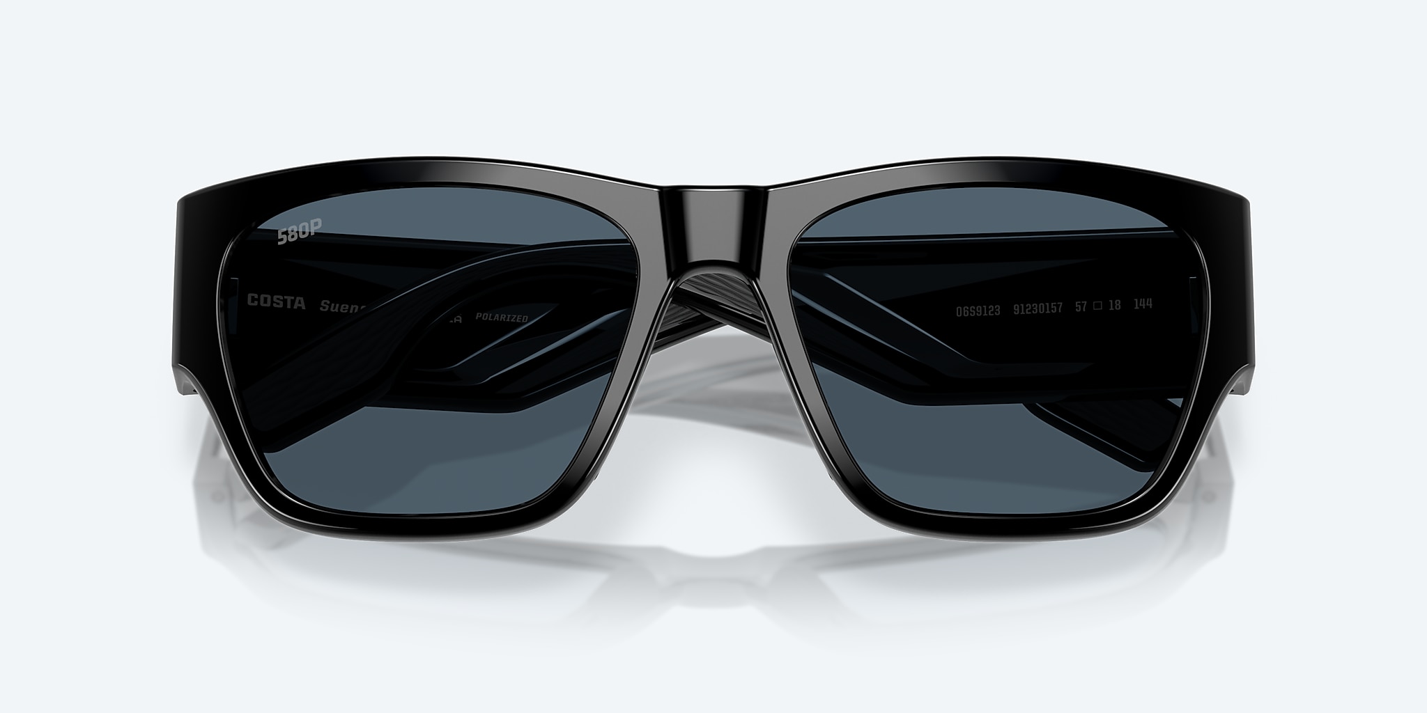 Sunglasses Costa Suenos XL (57-18) with Gray lens and Black frame Image 5 of 7 Sunglasses Costa Suenos XL (57-18) with Gray lens and Black frame Image 5 of 7