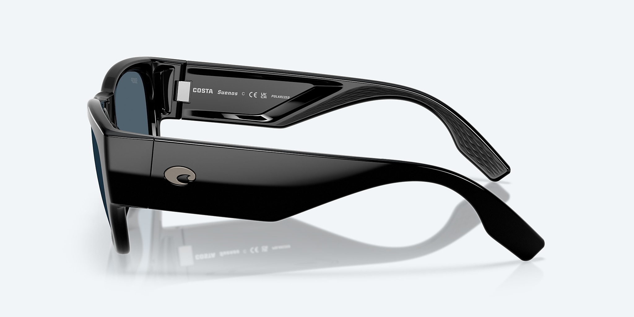 Sunglasses Costa Suenos XL (57-18) with Gray lens and Black frame Image 3 of 7 Sunglasses Costa Suenos XL (57-18) with Gray lens and Black frame Image 3 of 7