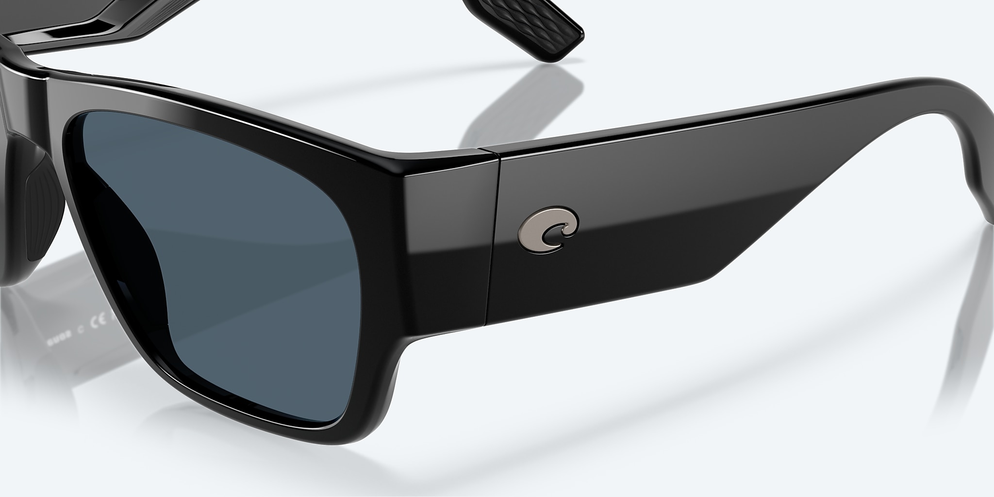 Sunglasses Costa Suenos XL (57-18) with Gray lens and Black frame Image 6 of 7 Sunglasses Costa Suenos XL (57-18) with Gray lens and Black frame Image 6 of 7