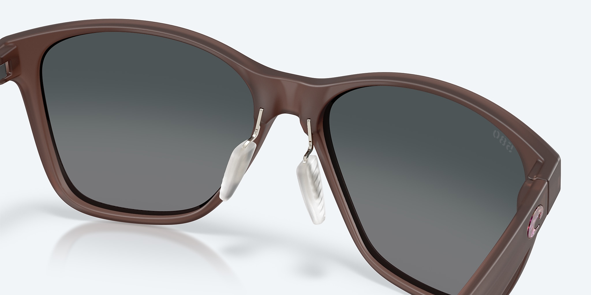 Sunglasses Costa Luna Nueva L (57-16) with Gray Gradient lens and Matte Stormy Sunset frame Image 7 of 8 Sunglasses Costa Luna Nueva L (57-16) with Gray Gradient lens and Matte Stormy Sunset frame Image 7 of 8