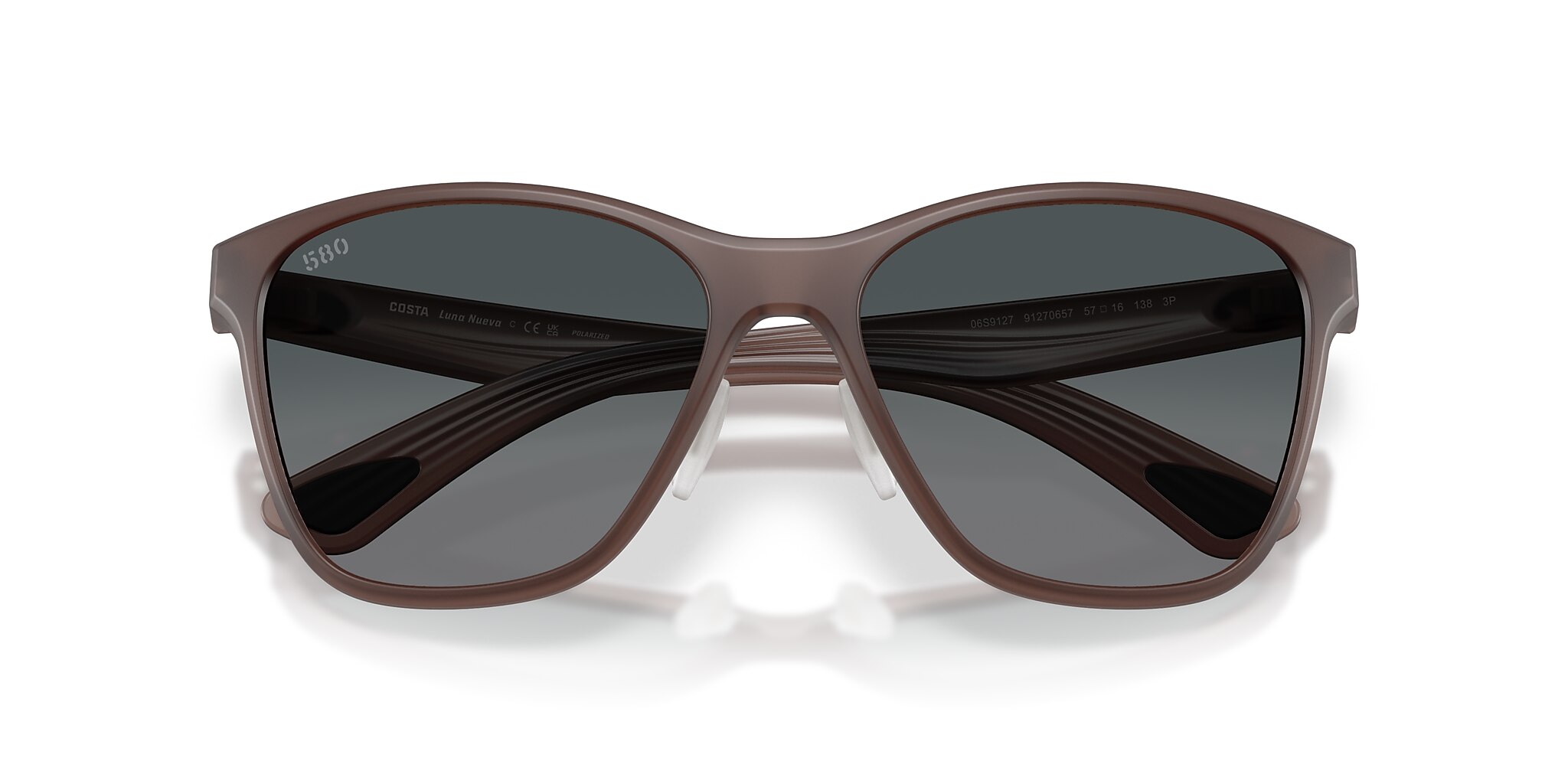 Costa Luna Nueva L (57-16) with Gray Gradient lenses and Matte