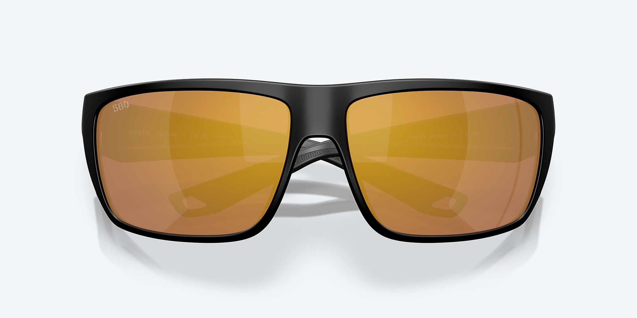 Sunglasses Costa Fly Line L (64-13) with Gold Mirror lens and Matte Black frame Image 5 of 7 Sunglasses Costa Fly Line L (64-13) with Gold Mirror lens and Matte Black frame Image 5 of 7
