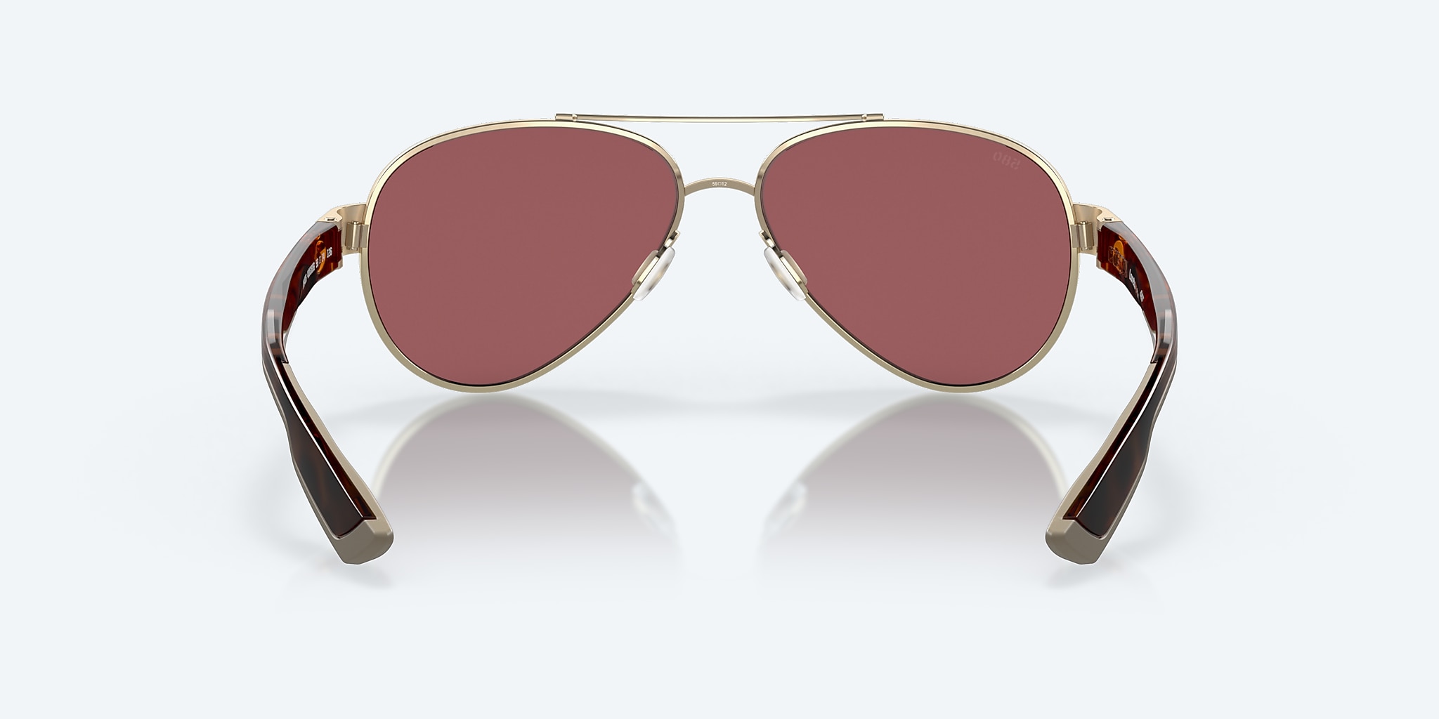 Lunettes de soleil Costa Loreto M (56-14) avec Or effet miroir verre et Or Brush monture Image 4 de 8 Lunettes de soleil Costa Loreto M (56-14) avec Or effet miroir verre et Or Brush monture Image 4 de 8